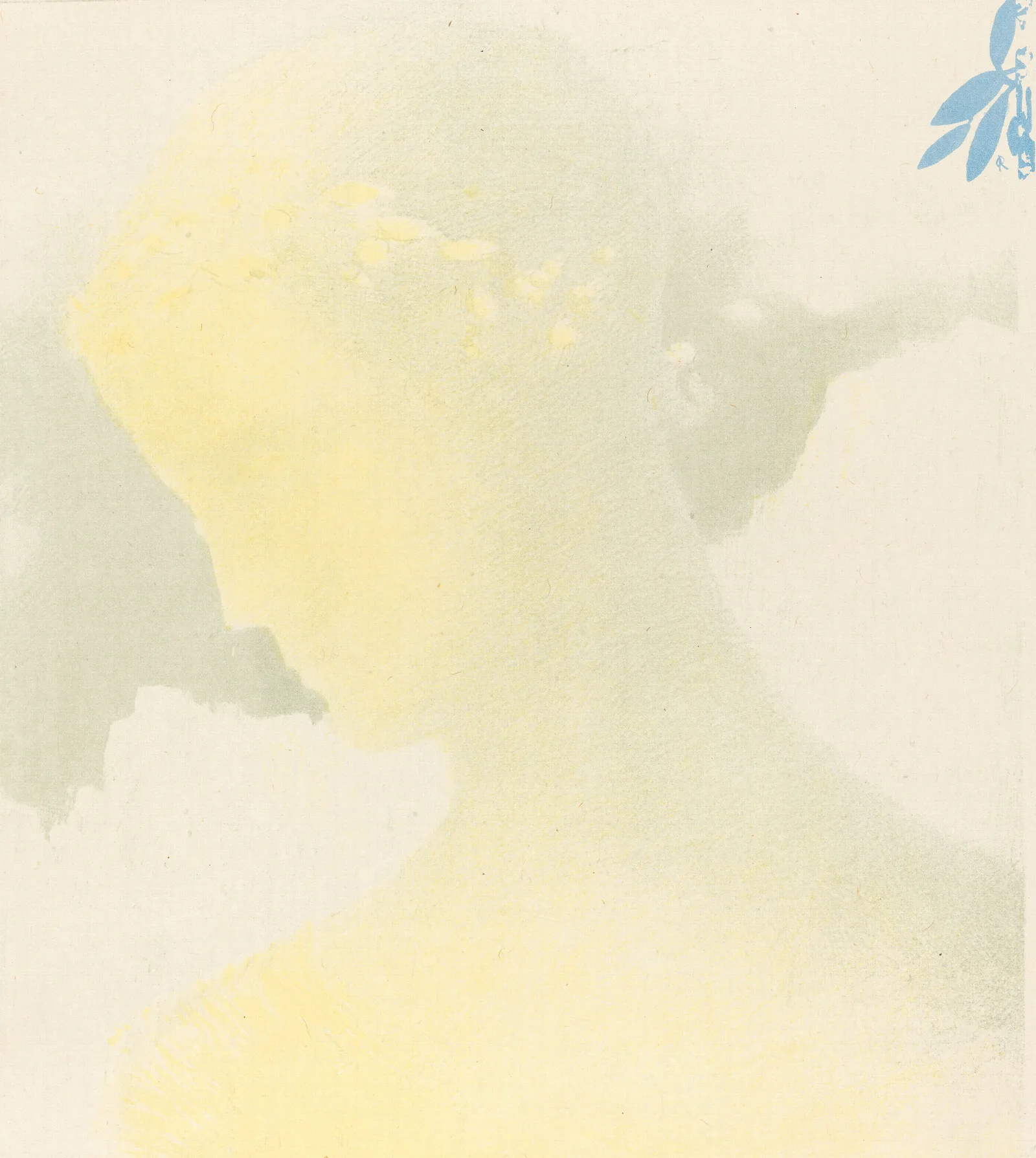 Beatrice 2 Wall Art by Odilon Redon - Canvas Print