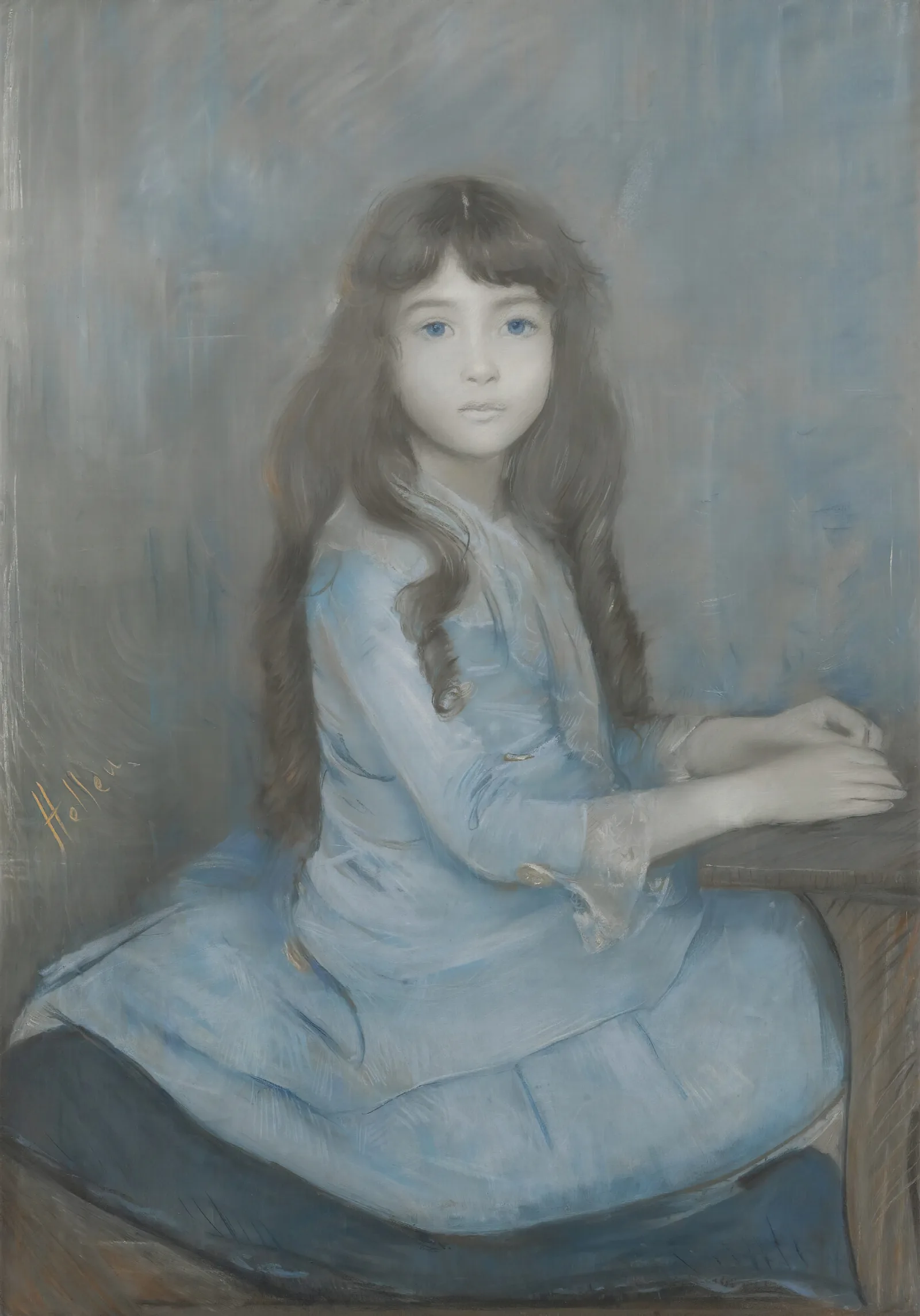 Mademoiselle Granier Wall Art by Paul César Helleu - Canvas Print