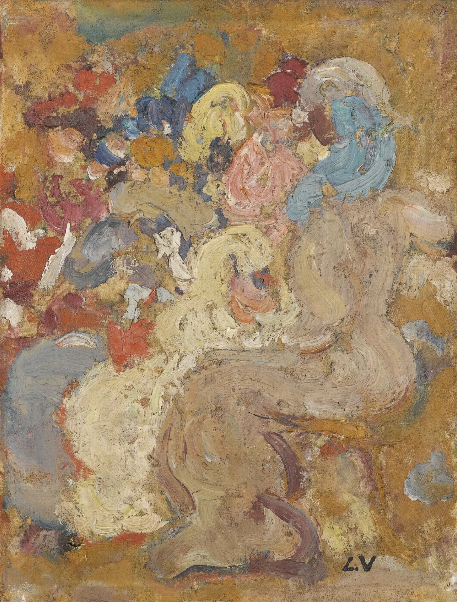 Elegantes Au Bois Wall Art by Louis Valtat - Canvas Print