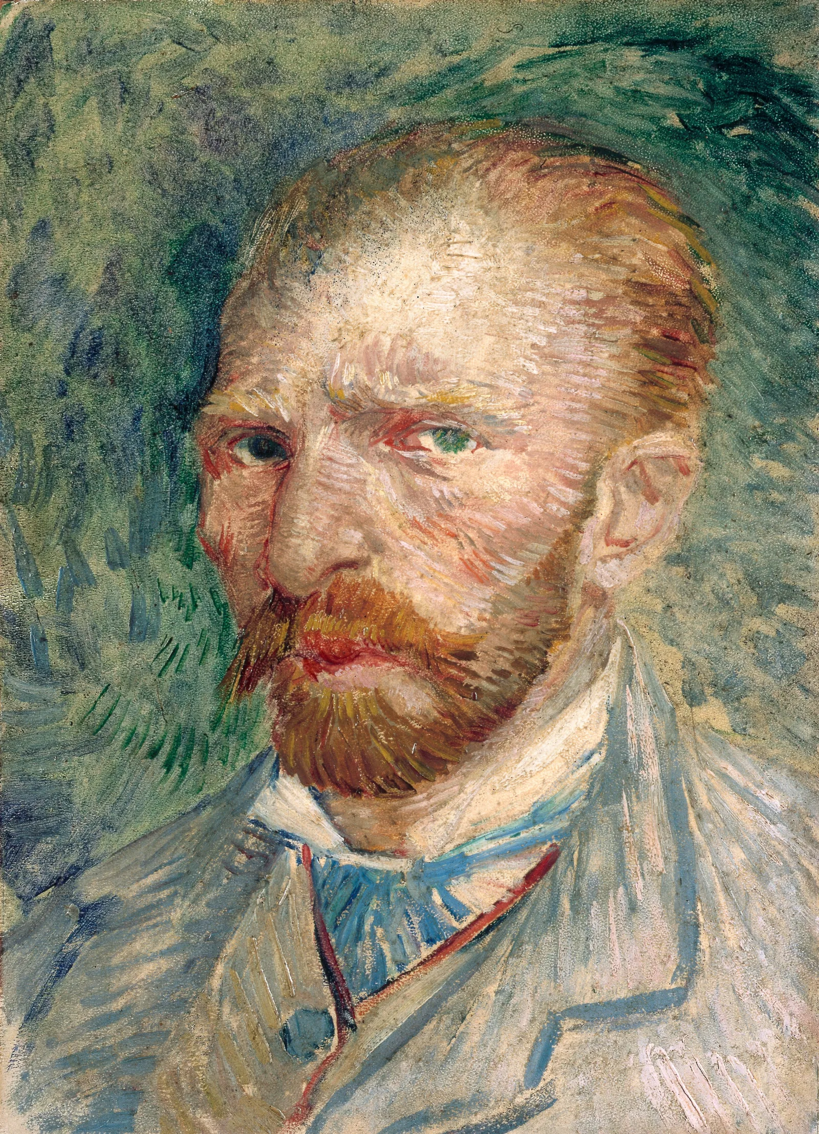 Self Portrait 72 Wall Art by Vincent van Gogh - Canvas Print