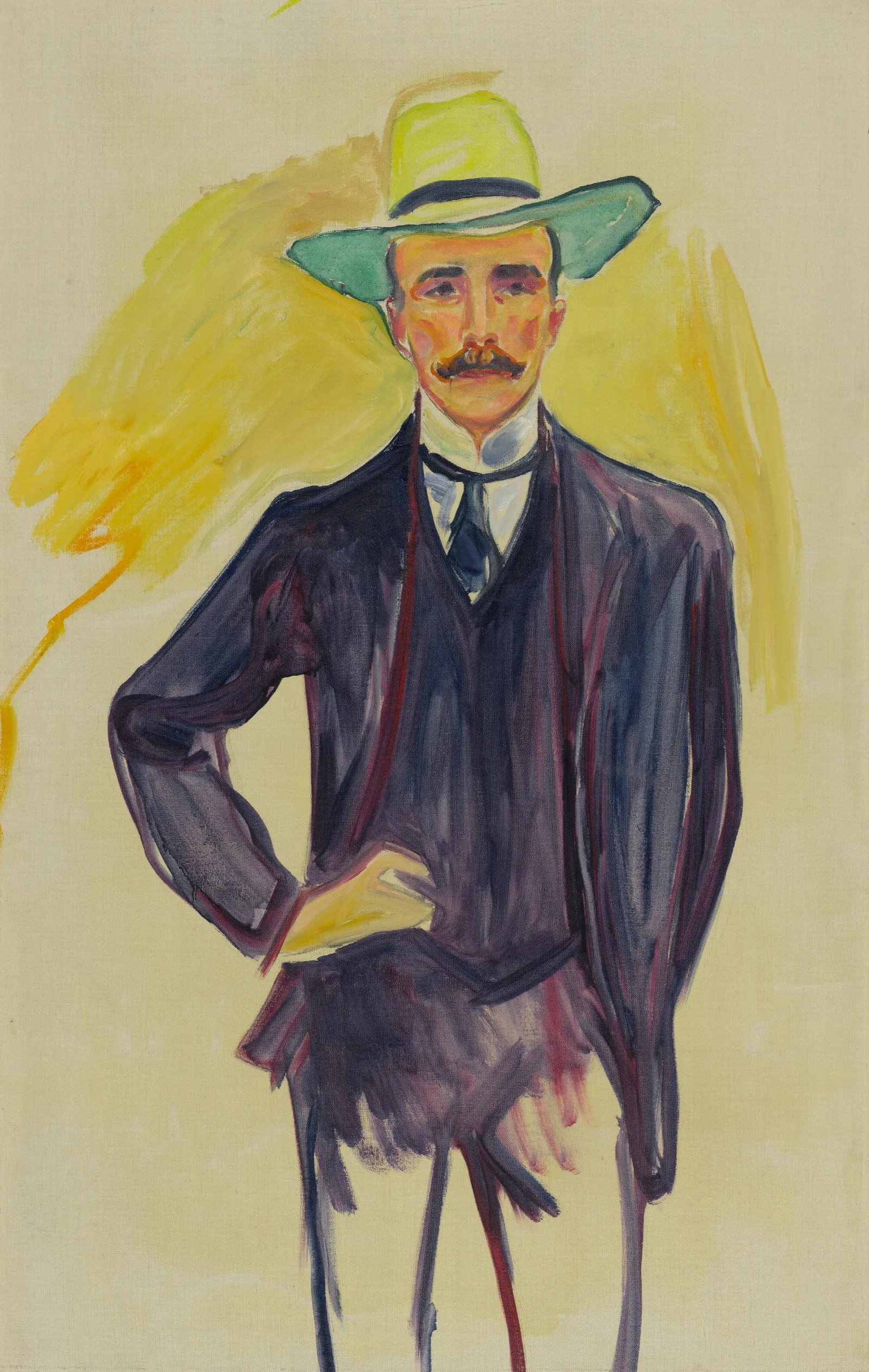 Harry Graf Kessler Wall Art by Edvard Munch - Canvas Print