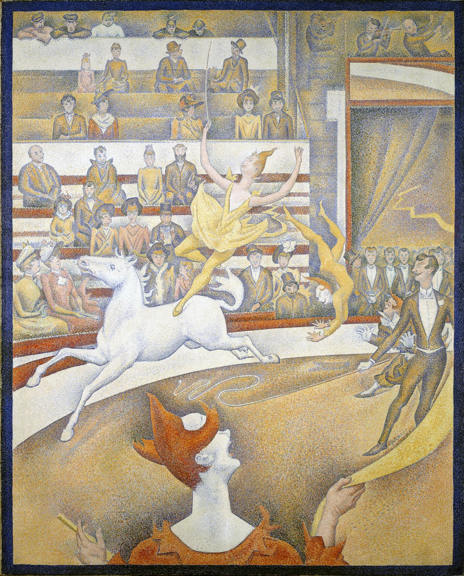 The Circus 2 Wall Art by Georges Seurat - Canvas Print
