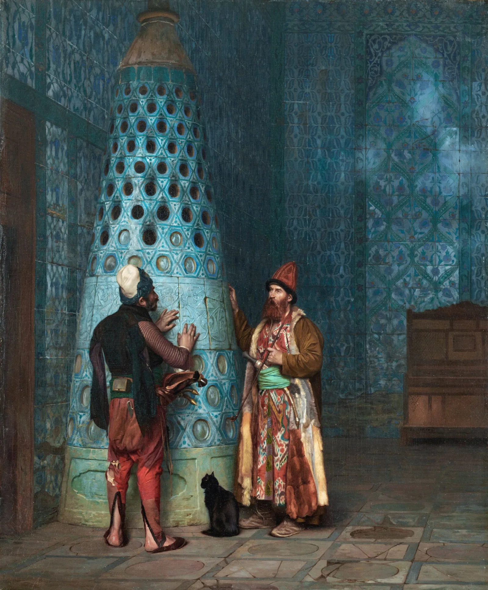 Before The Audience Wall Art by Jean-Léon Gérôme - Canvas Print