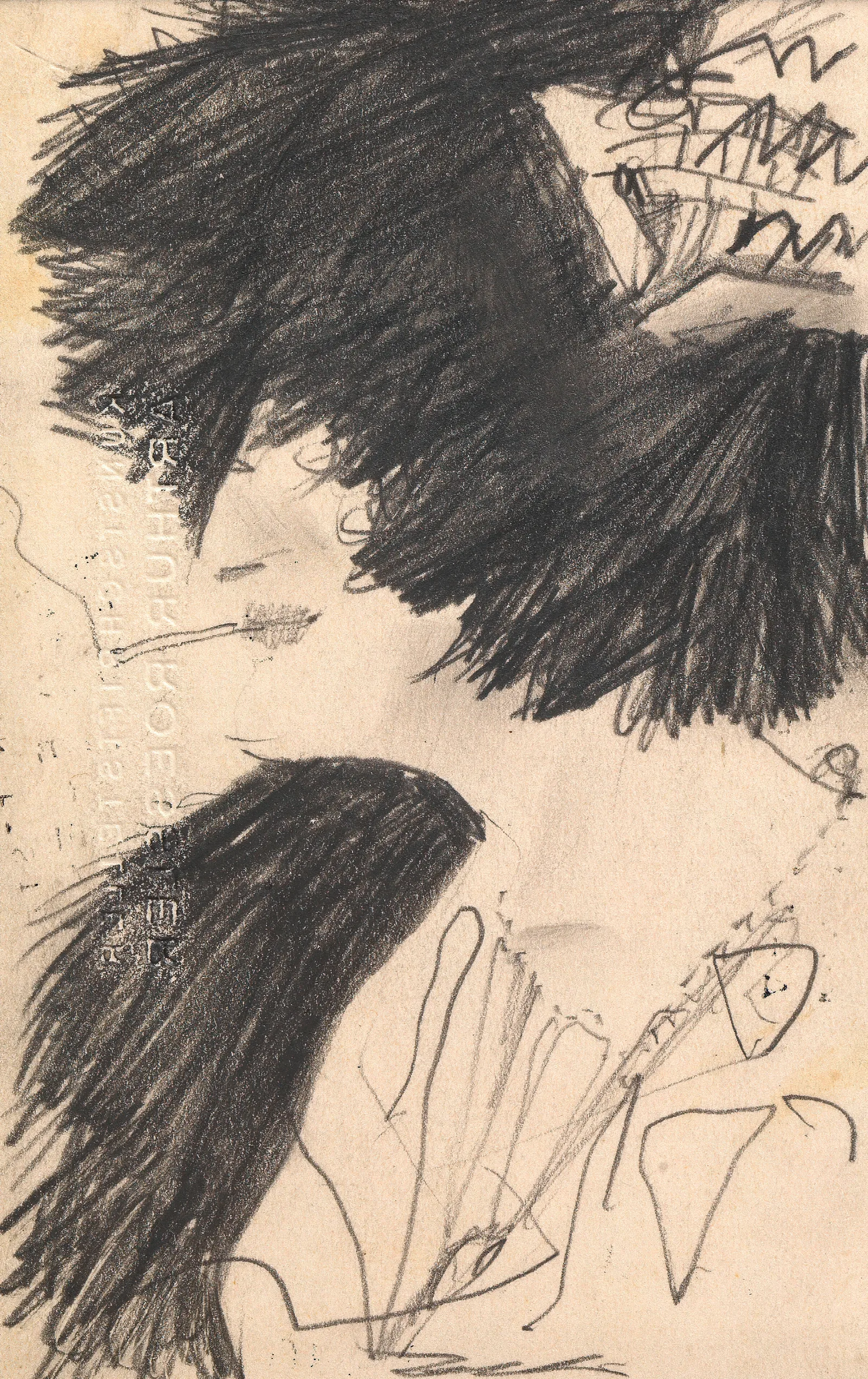 Grete Wolf Wall Art by Egon Schiele - Canvas Print
