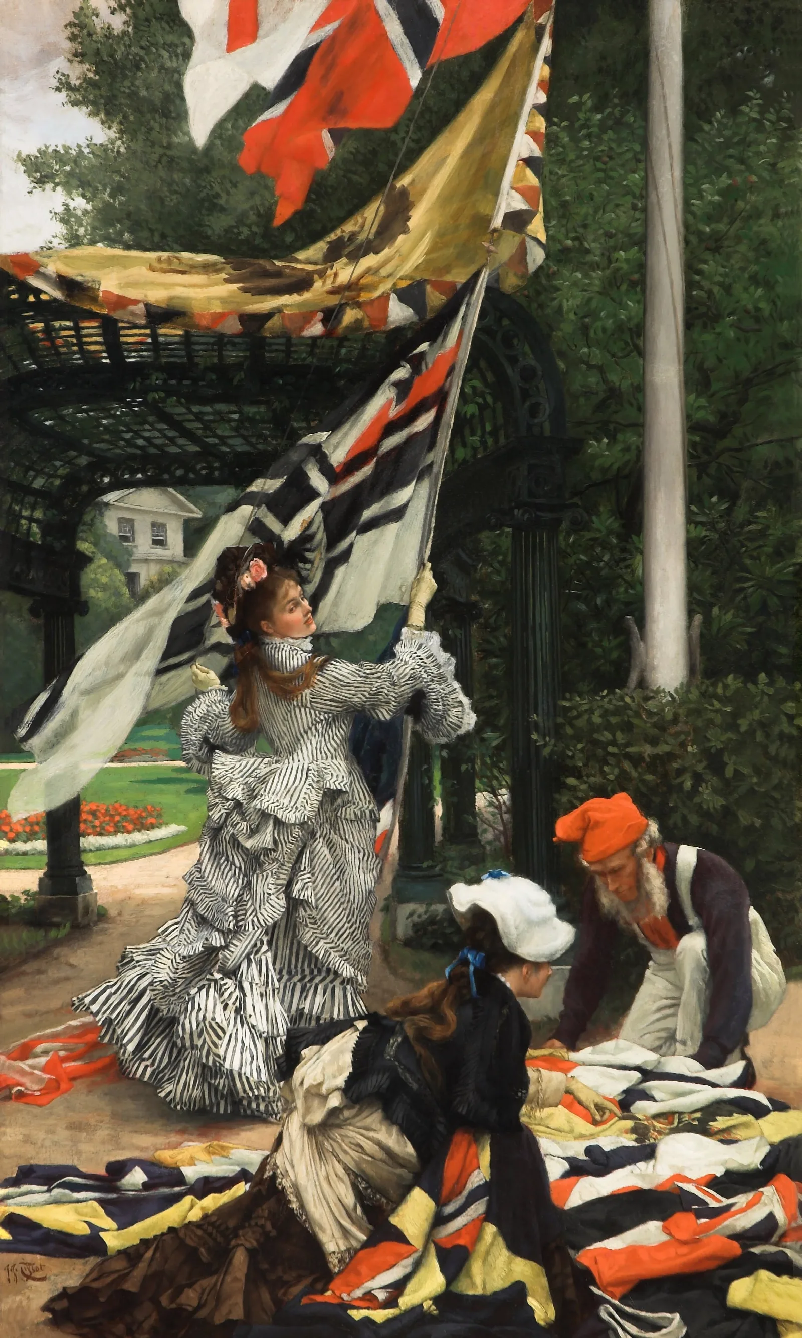 Still On Top Wall Art by James Tissot - Canvas Print