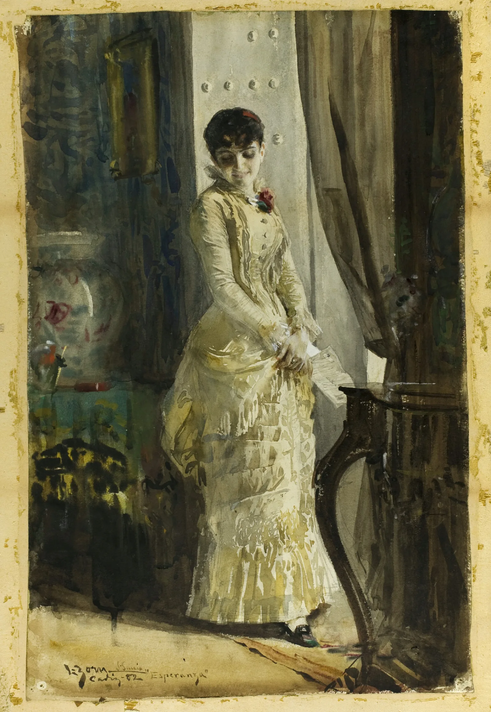 Esperanza Wall Art by Anders Zorn - Canvas Print