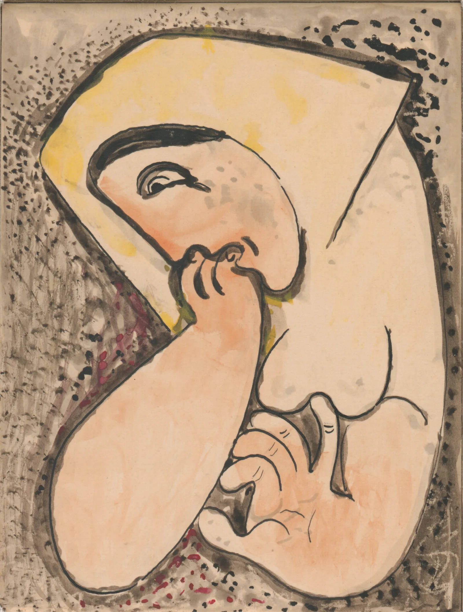 Thoughtful 3 Wall Art by Mikuláš Galanda - Canvas Print