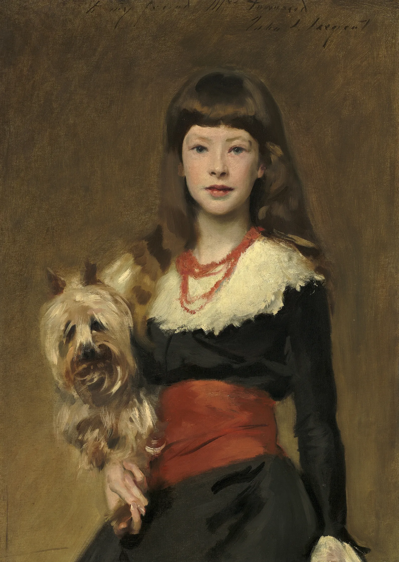 Miss Beatrice Townsend Wall Art by John Singer Sargent - Canvas Print