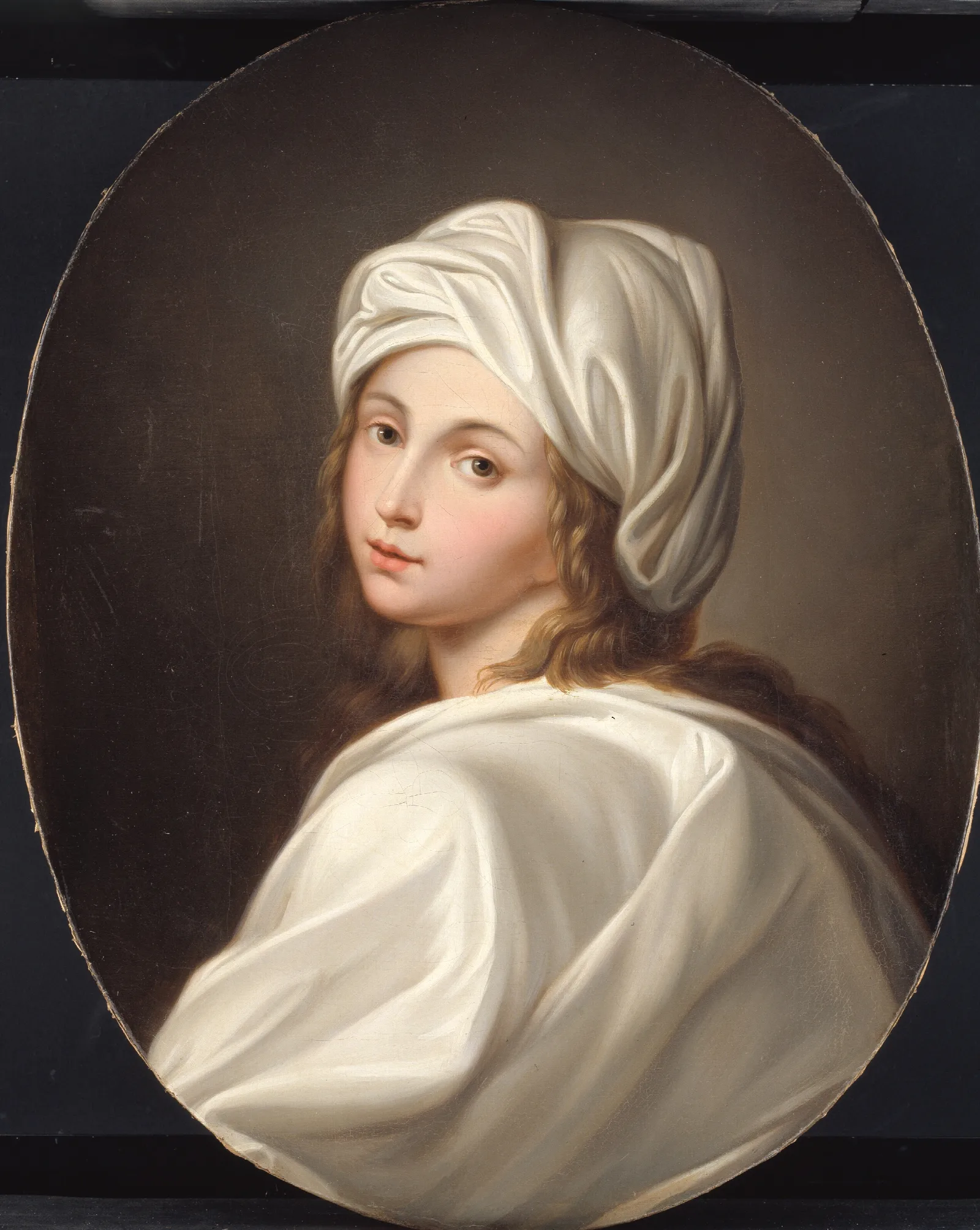 Portrait Of Beatrice Cenci Wall Art by Guido Reni - Canvas Print