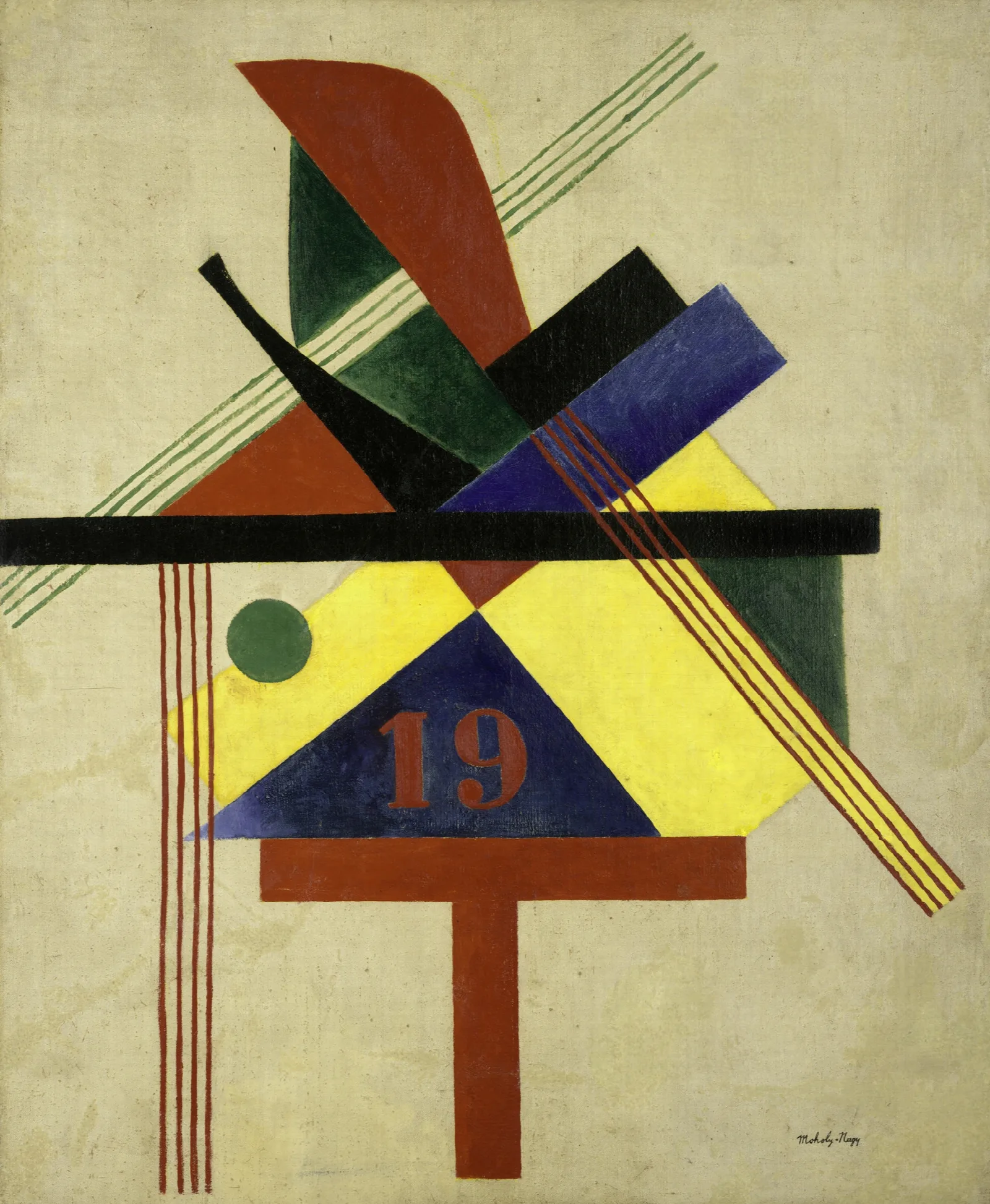 19 Wall Art by László Moholy-Nagy - Canvas Print