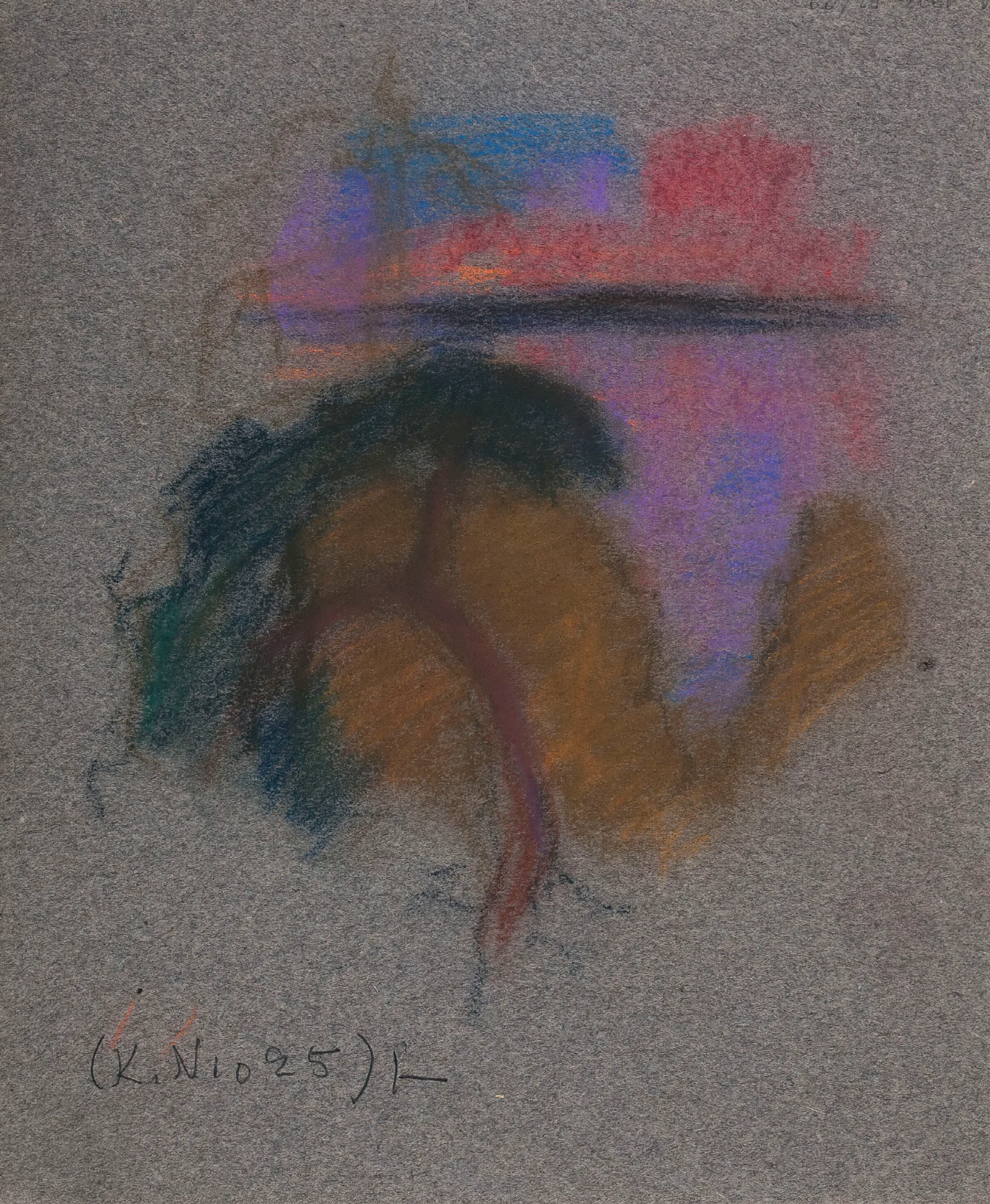 Abstract 67 by Eero Järnefelt (1905) Wall Art by Eero Järnefelt - Canvas Print