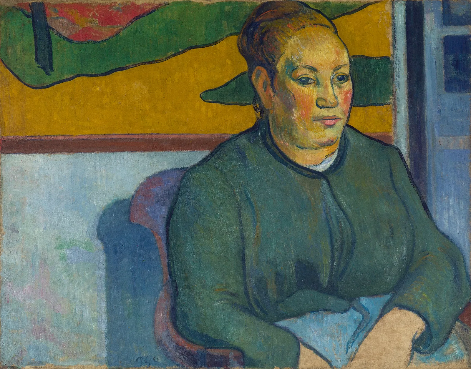 Madame Roulin Wall Art by Paul Gauguin - Canvas Print
