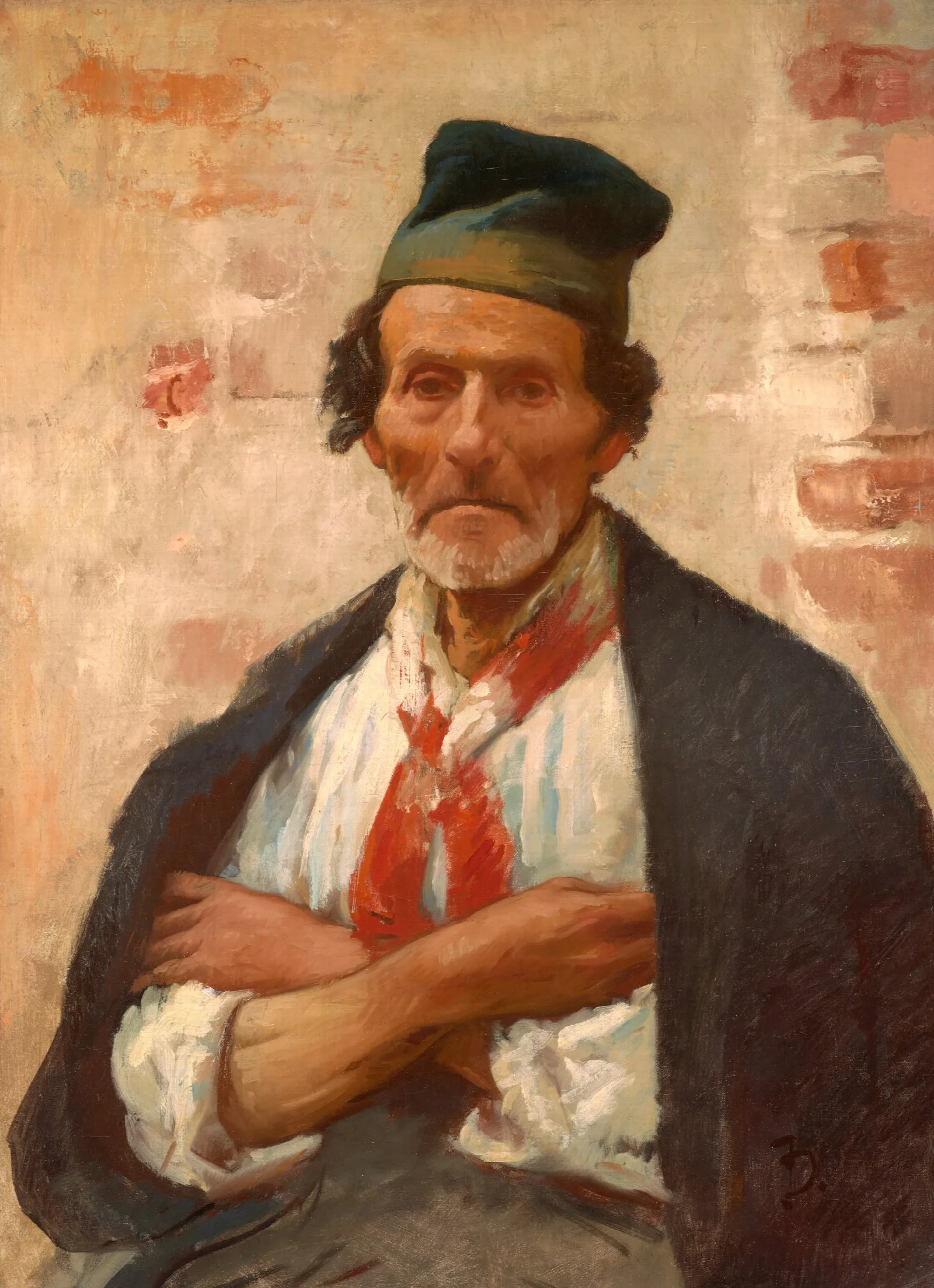 Chioggia Fisherman Wall Art by Frank Duveneck - Canvas Print