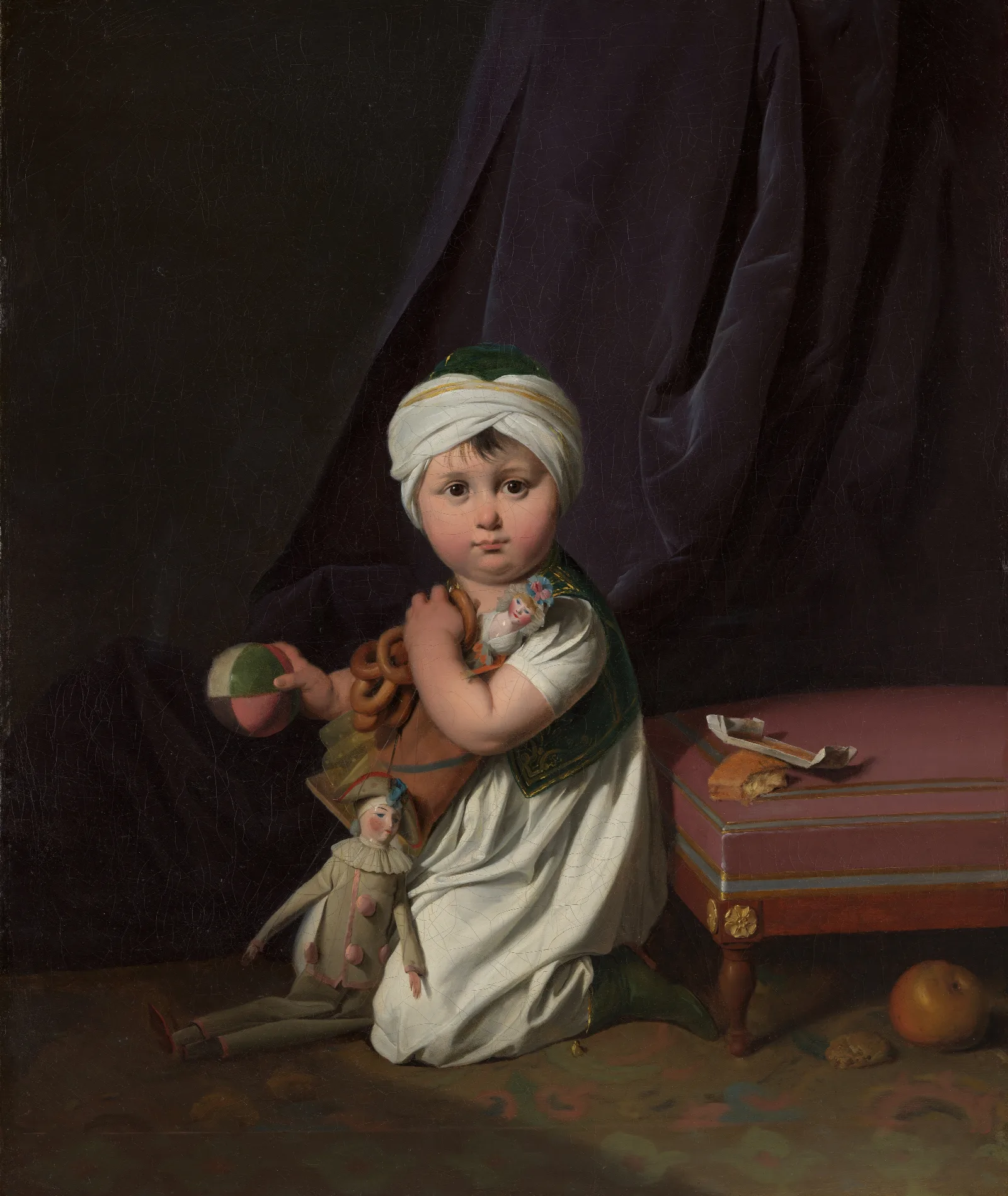 Portrait Of A Boy 20 Wall Art by Louis-Léopold Boilly - Canvas Print