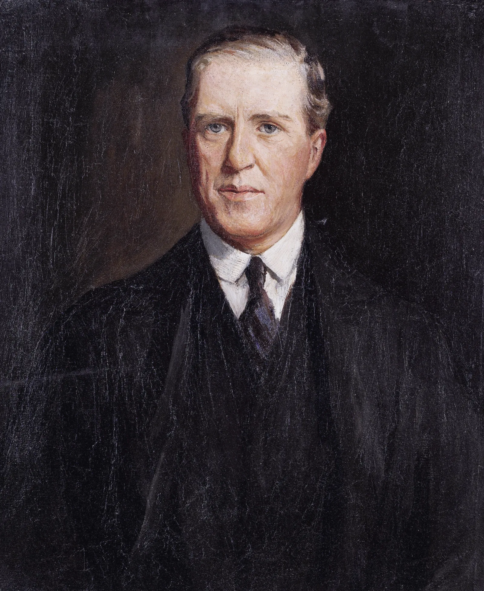 Joseph Watson 1st Lord Manton Wall Art by Sir John Lavery - Canvas Print