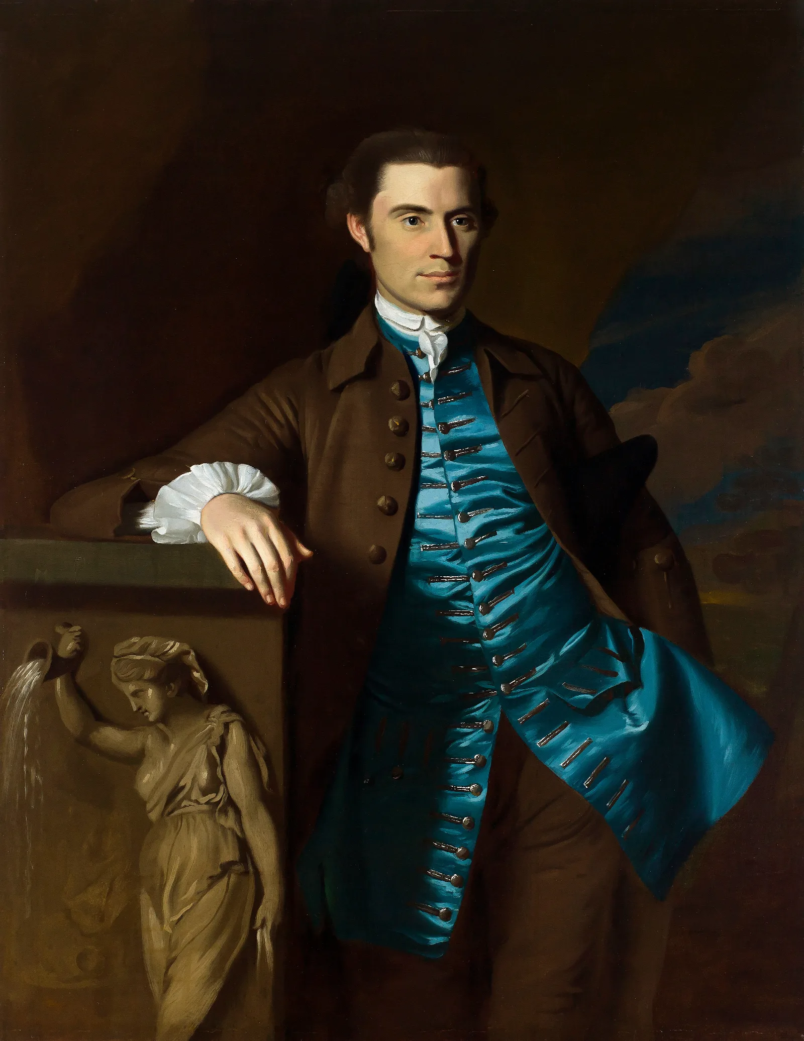 Thaddeus Burr Wall Art by John Singleton Copley - Canvas Print