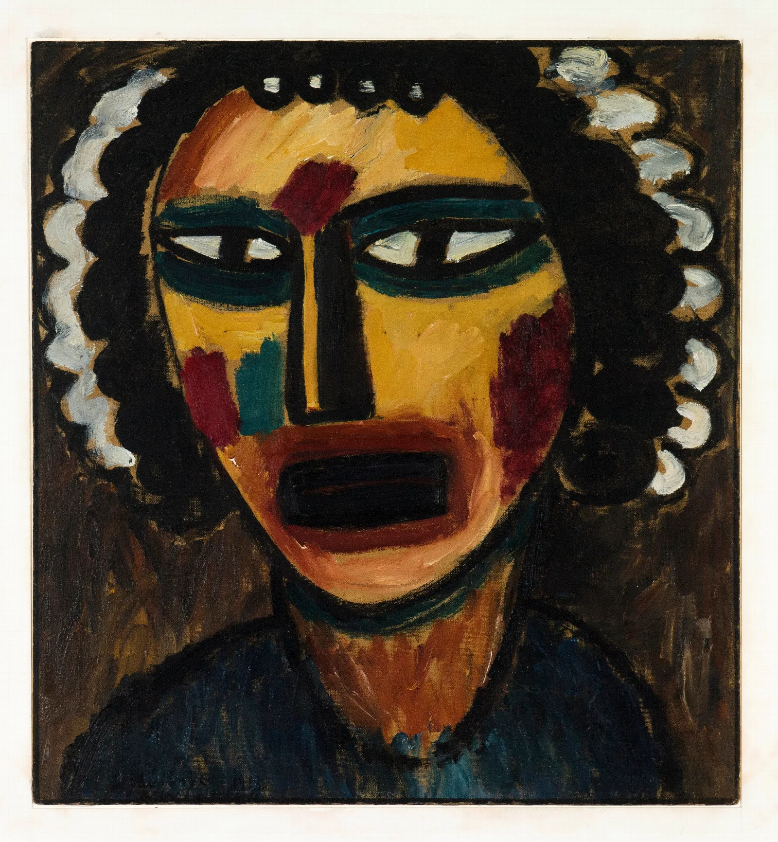 Prophet Sibyl Wall Art by Alexej von Jawlensky - Canvas Print