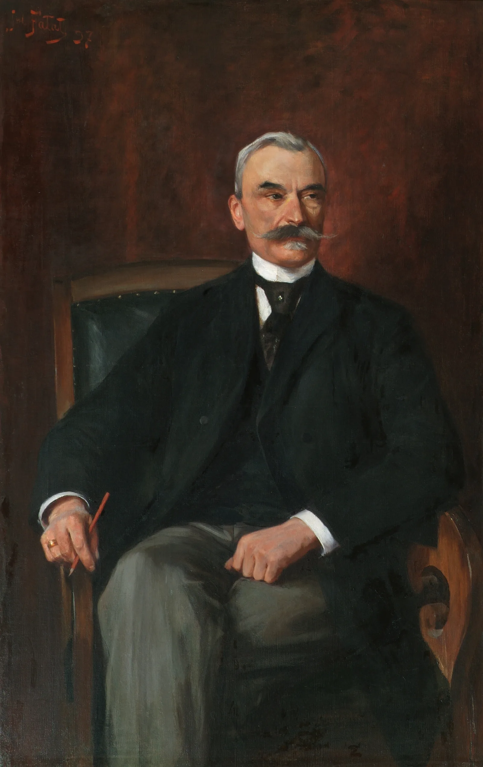 Dr Stanislaus Ritter Von Madeyski Wall Art by Julian Falat - Canvas Print