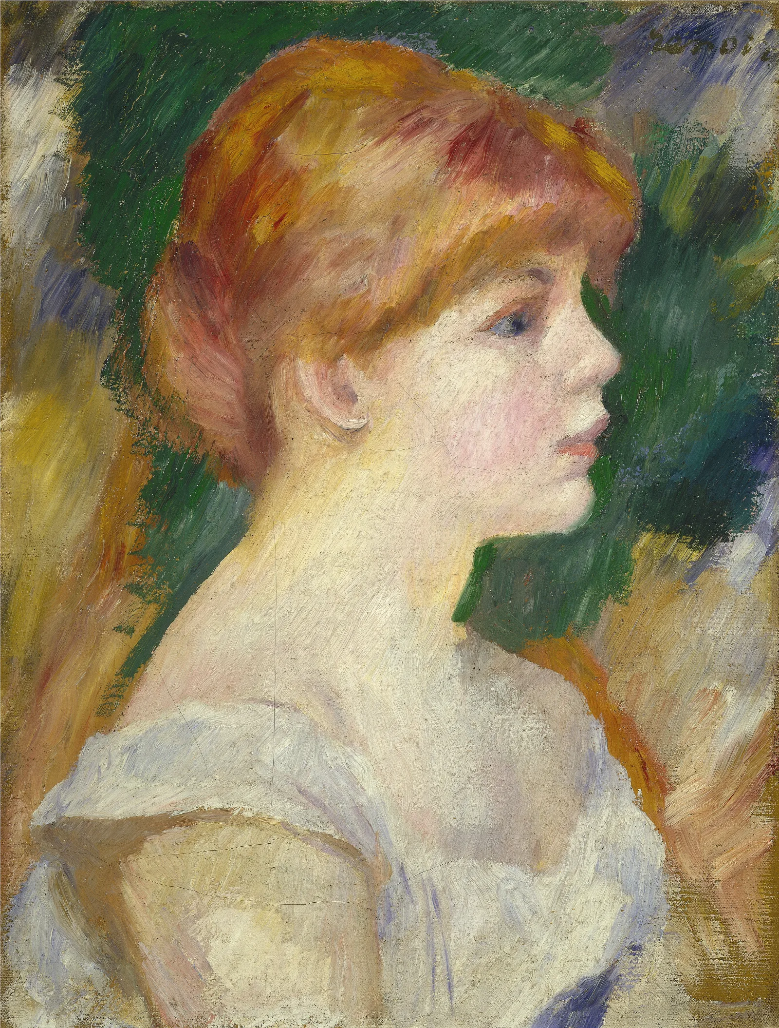 Suzanne Valadon Wall Art by Pierre-Auguste Renoir - Canvas Print