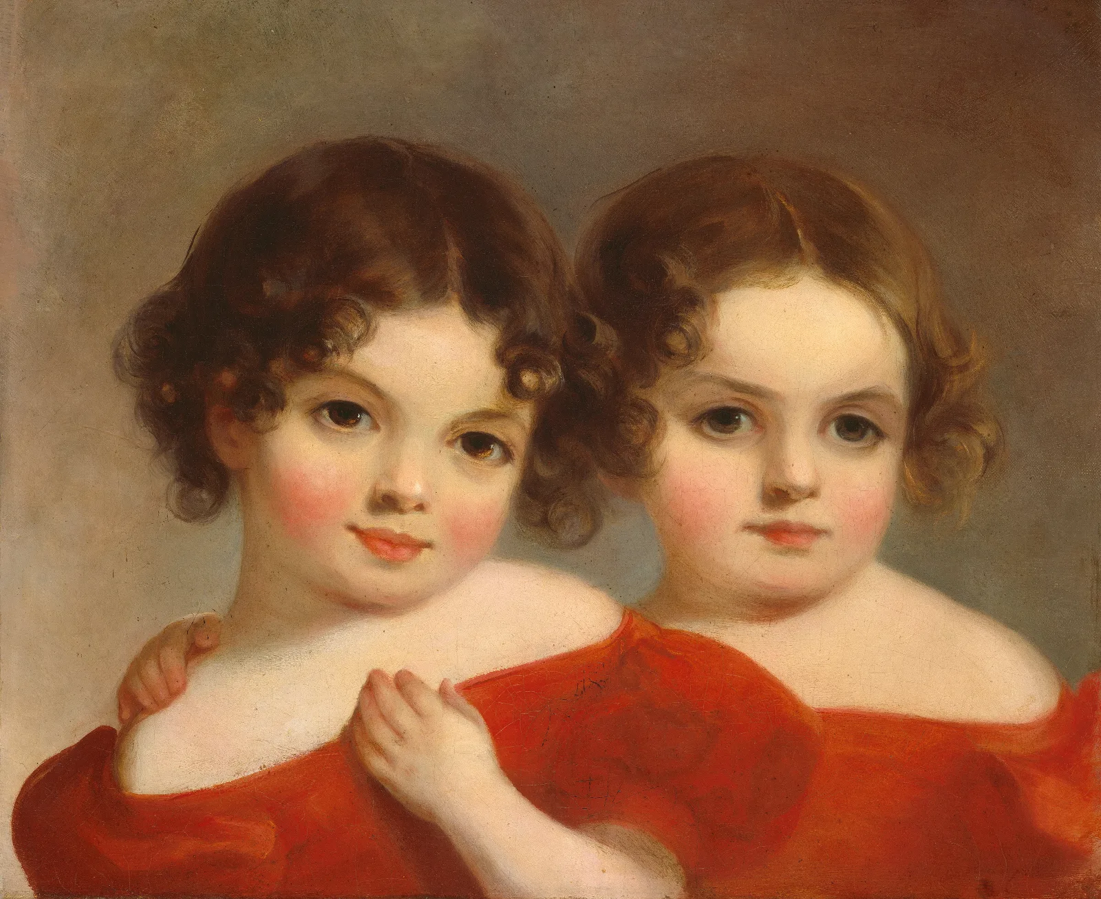 The Leland Sisters Wall Art by Thomas Sully - Canvas Print
