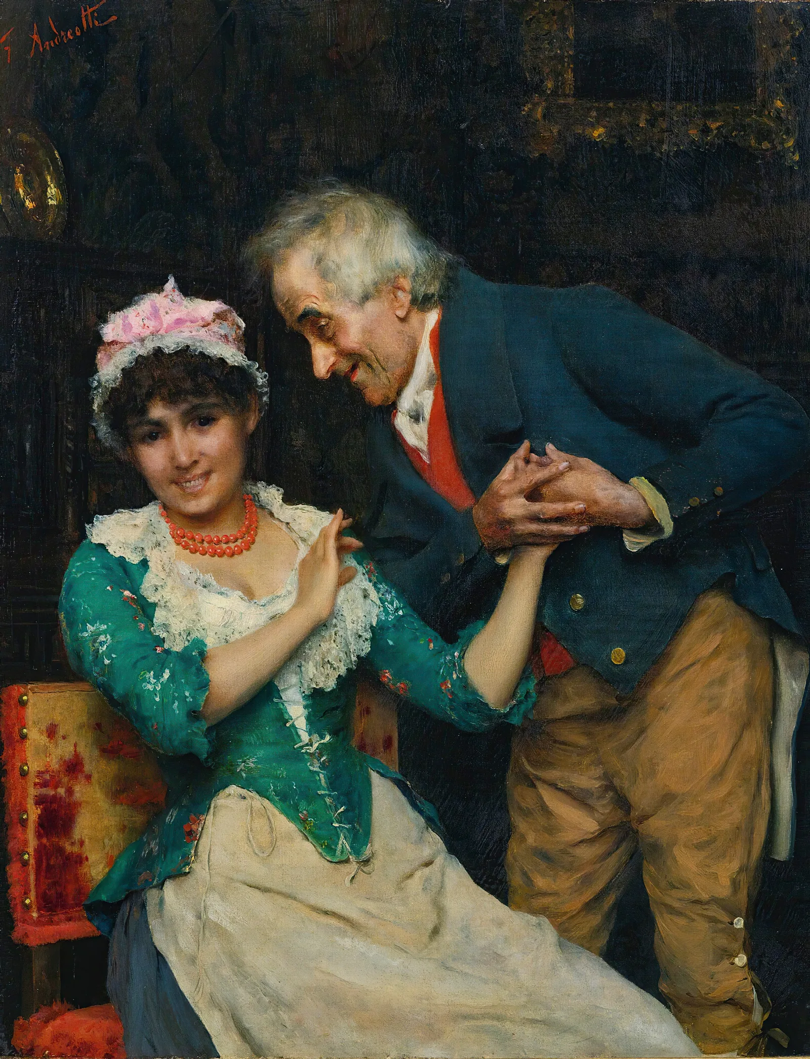 From The Heart Wall Art by Federico Andreotti - Canvas Print