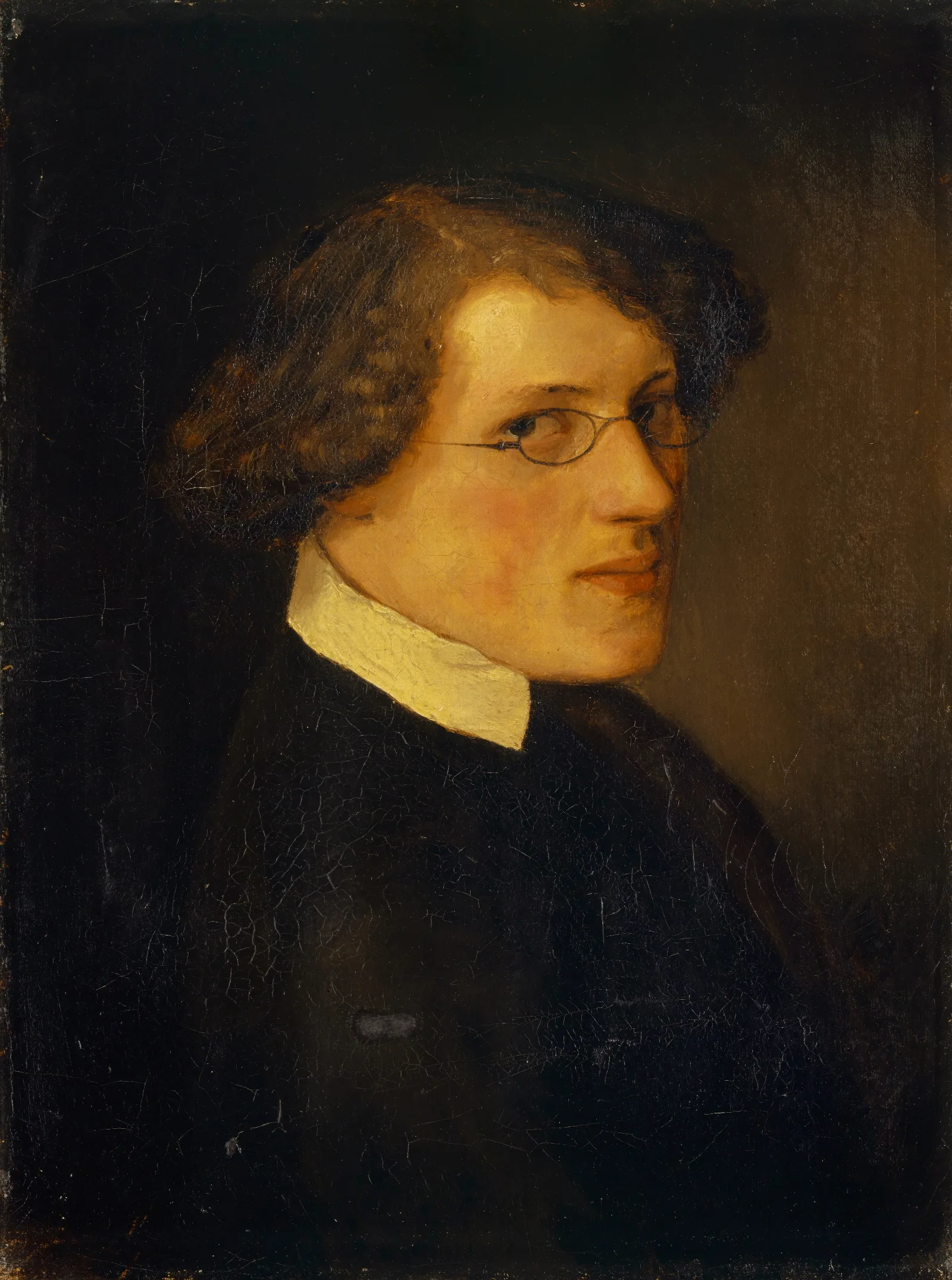 Portrait Of Jakob Mahly Wall Art by Arnold Böcklin - Canvas Print