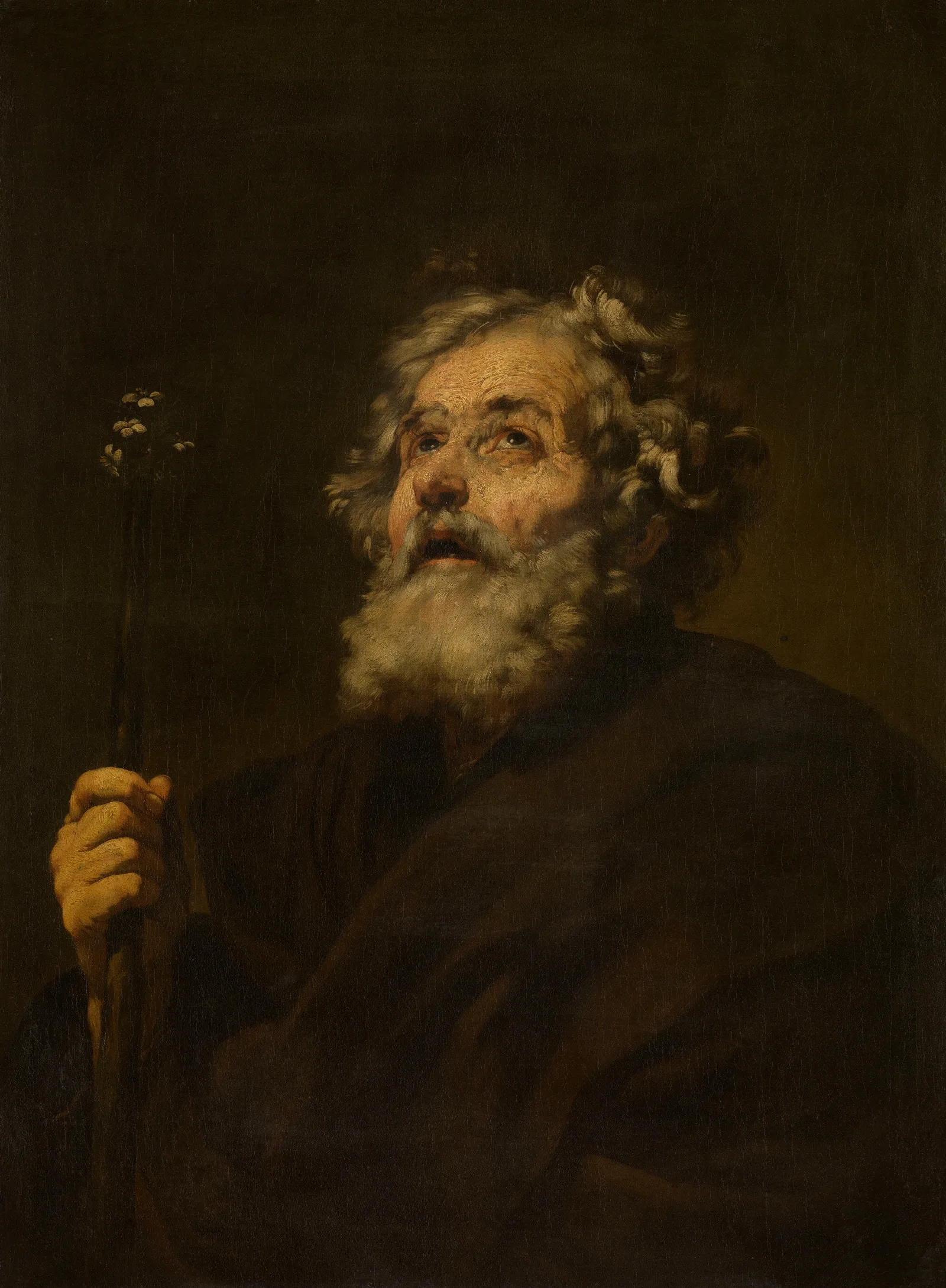 Saint Joseph 6 Wall Art by Jusepe de Ribera - Canvas Print