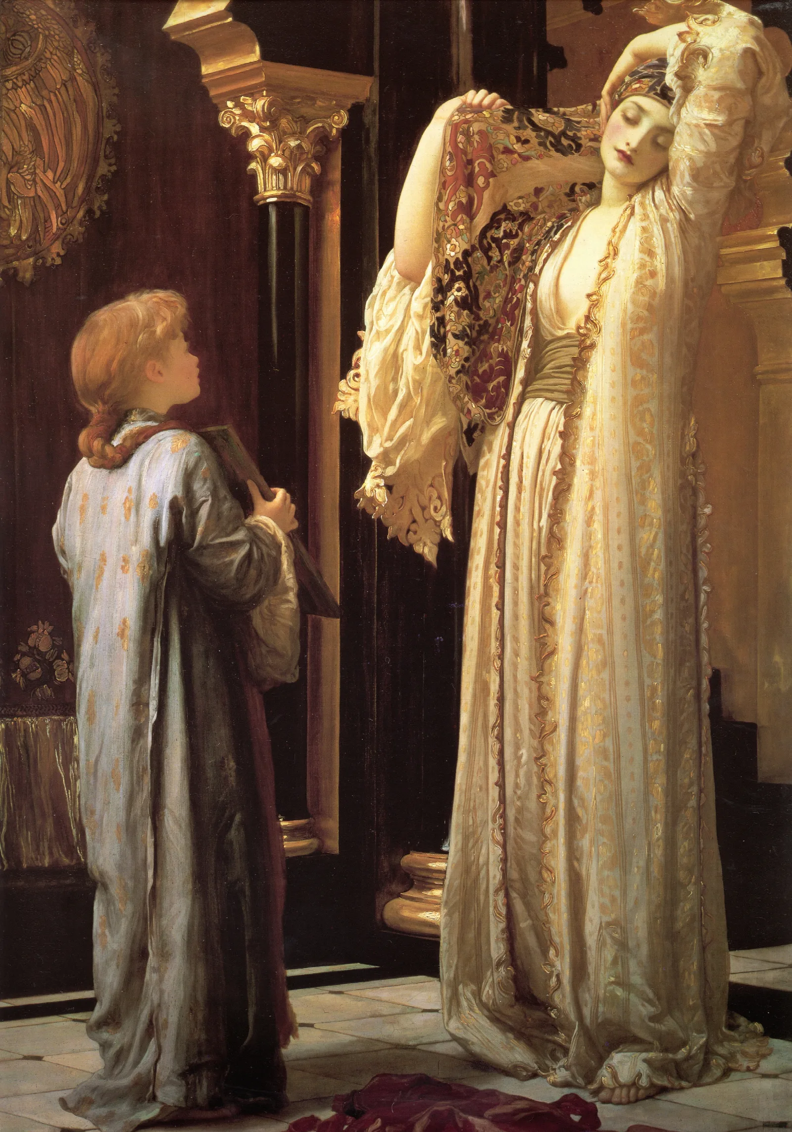Light Of The Harem Wall Art by Frederic Leighton - Canvas Print
