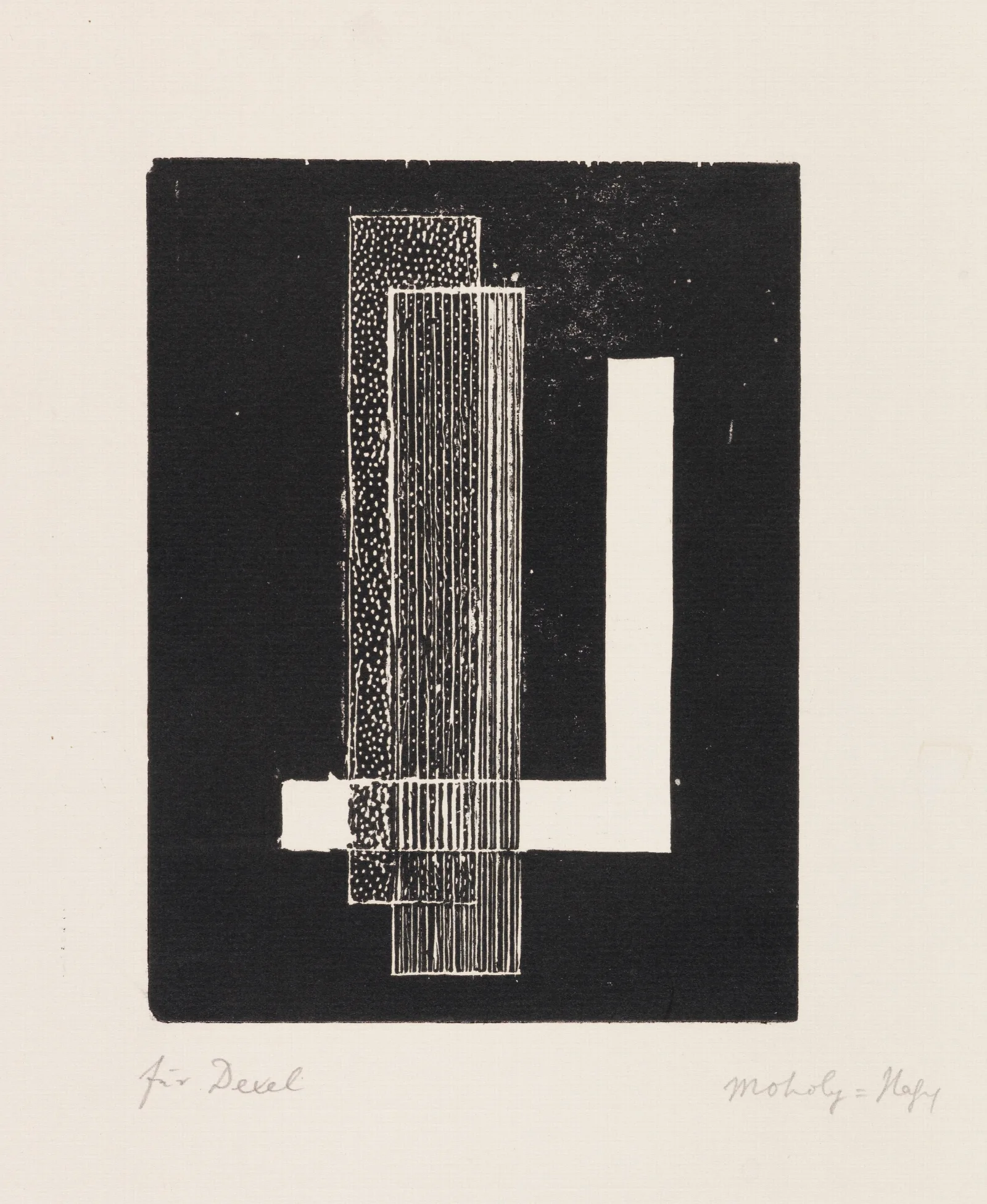 Ohne Titel 36 Wall Art by László Moholy-Nagy - Canvas Print