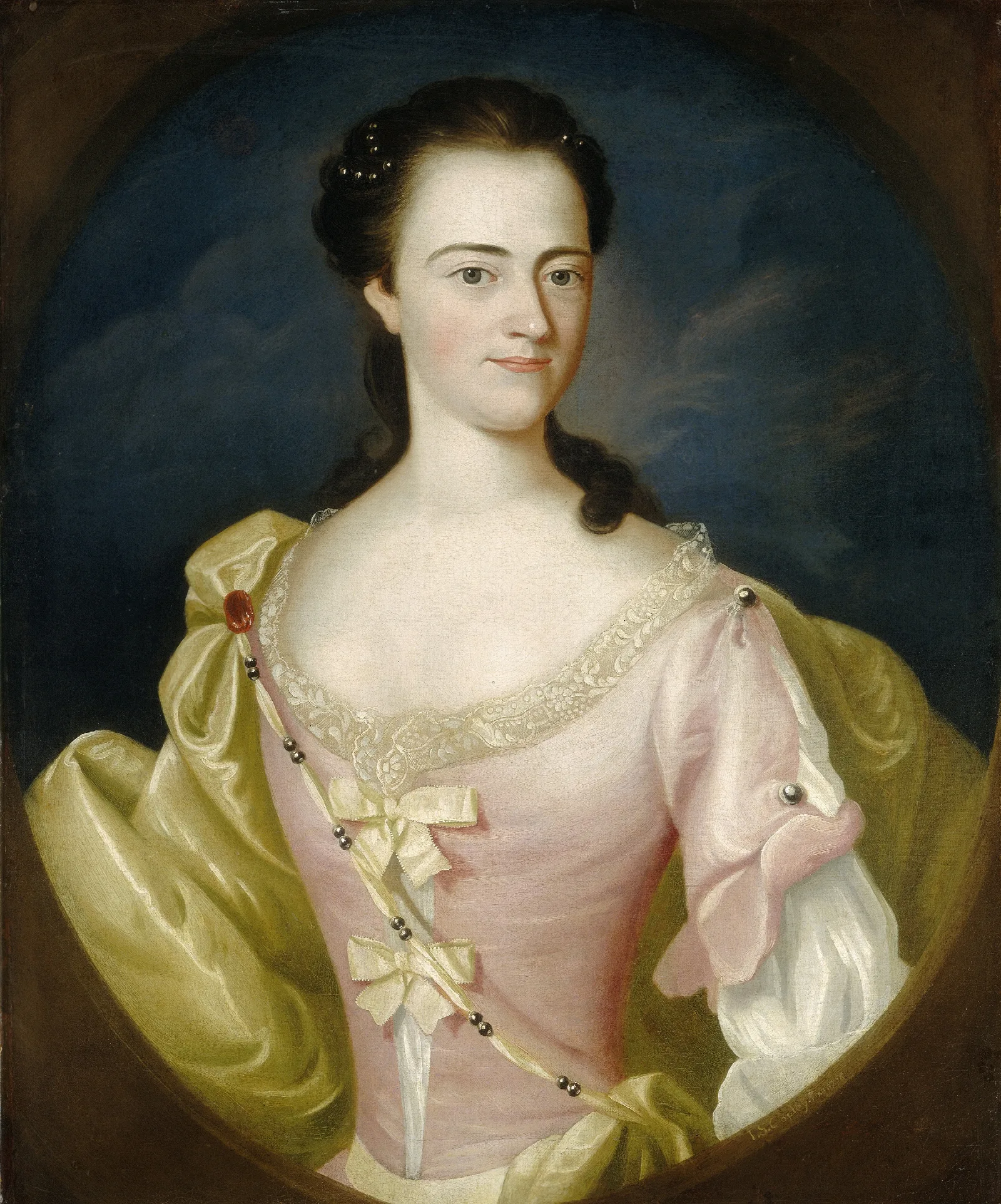 Jane Browne Wall Art by John Singleton Copley - Canvas Print