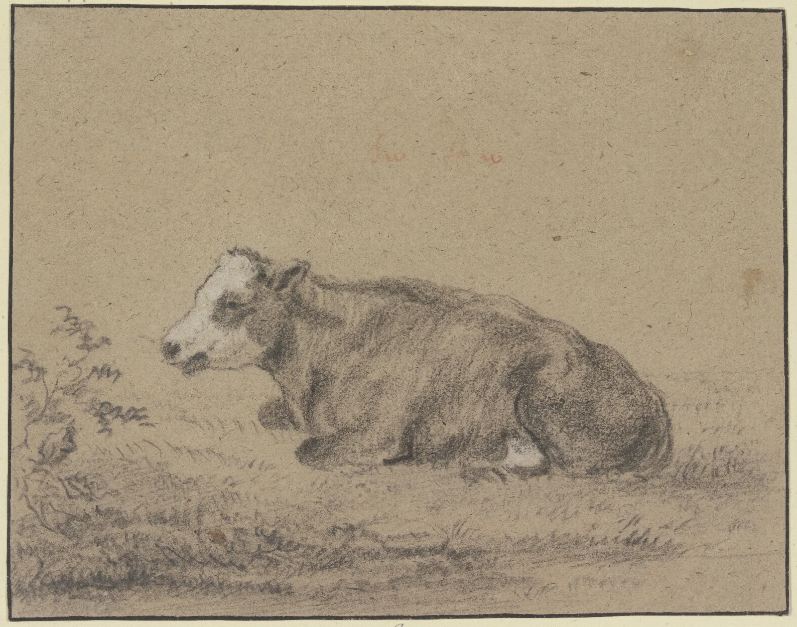 Lying Cow To The Left Wall Art by Aelbert Cuyp - Canvas Print