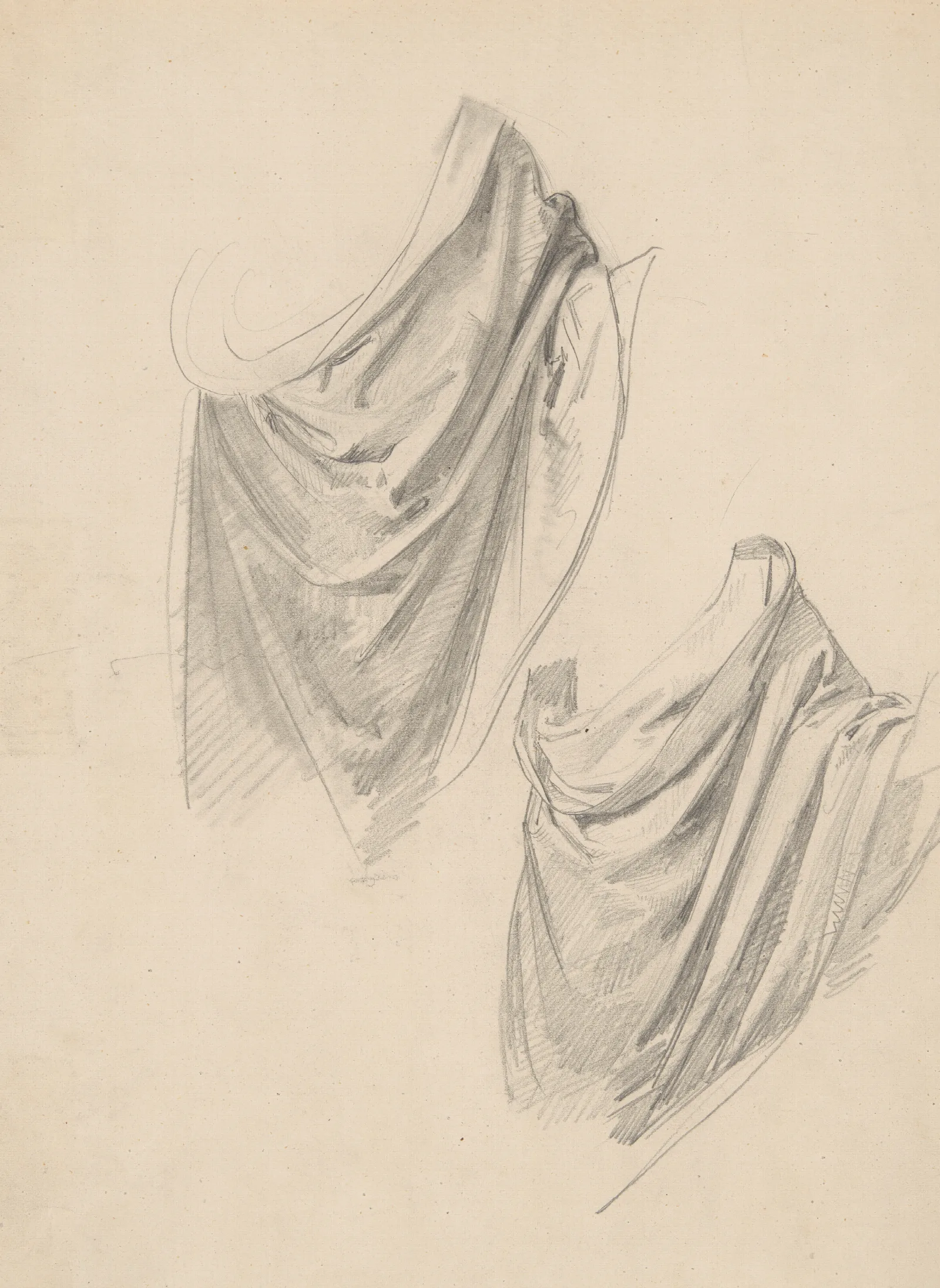 Study Of Moses Robe To The Painting Immaculate Conception Of The Blessed Virgin Mary Wall Art by Józef Simmler - Canvas Print