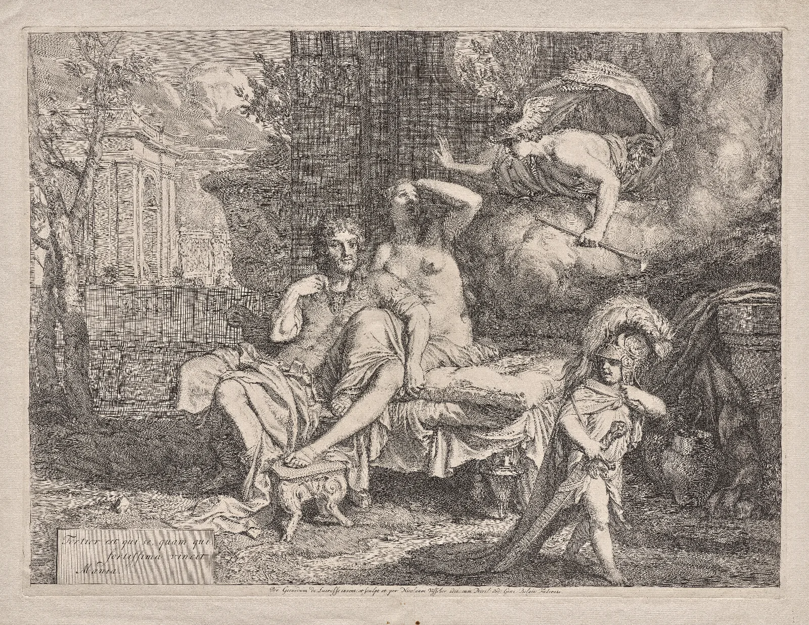 Mercury Orders Calypso To Allow Ulysses Depart Wall Art by Gerard de Lairesse - Canvas Print