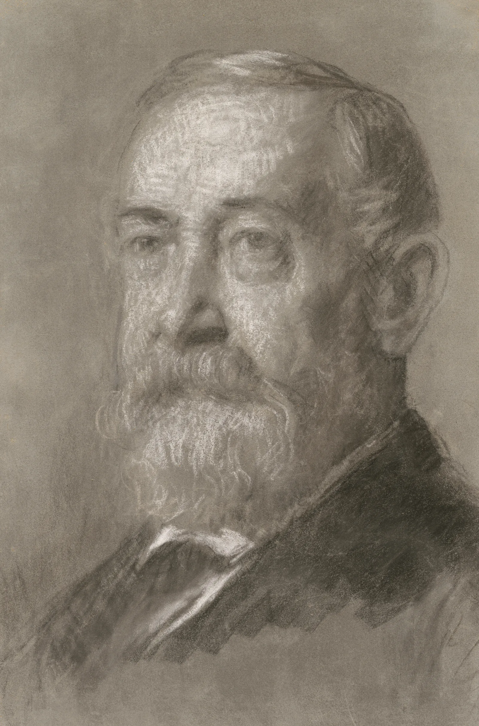 Benjamin Harrison 2 Wall Art by Eastman Johnson - Canvas Print