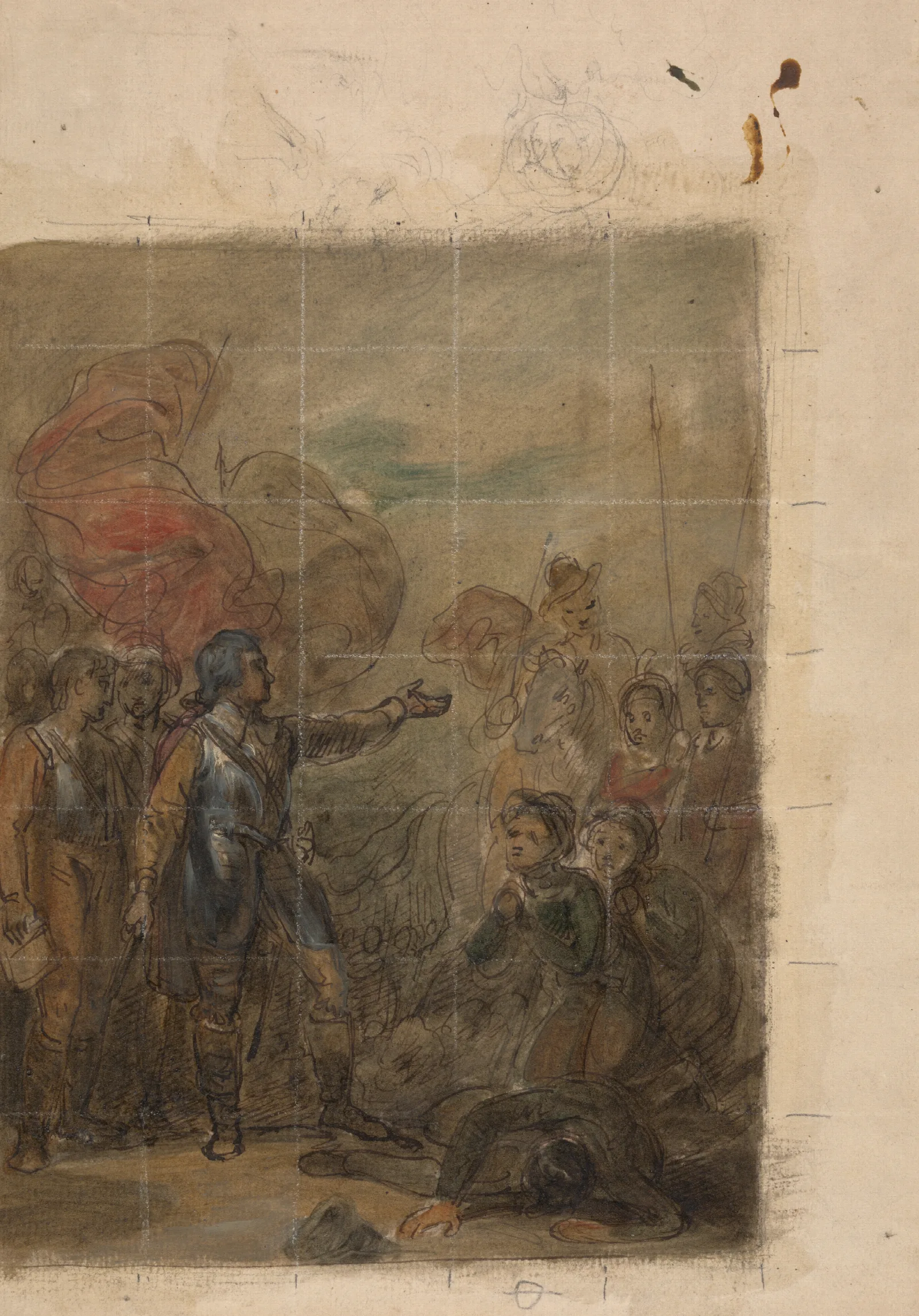 Scene From Don Quixote 2 Wall Art by Robert Smirke - Canvas Print