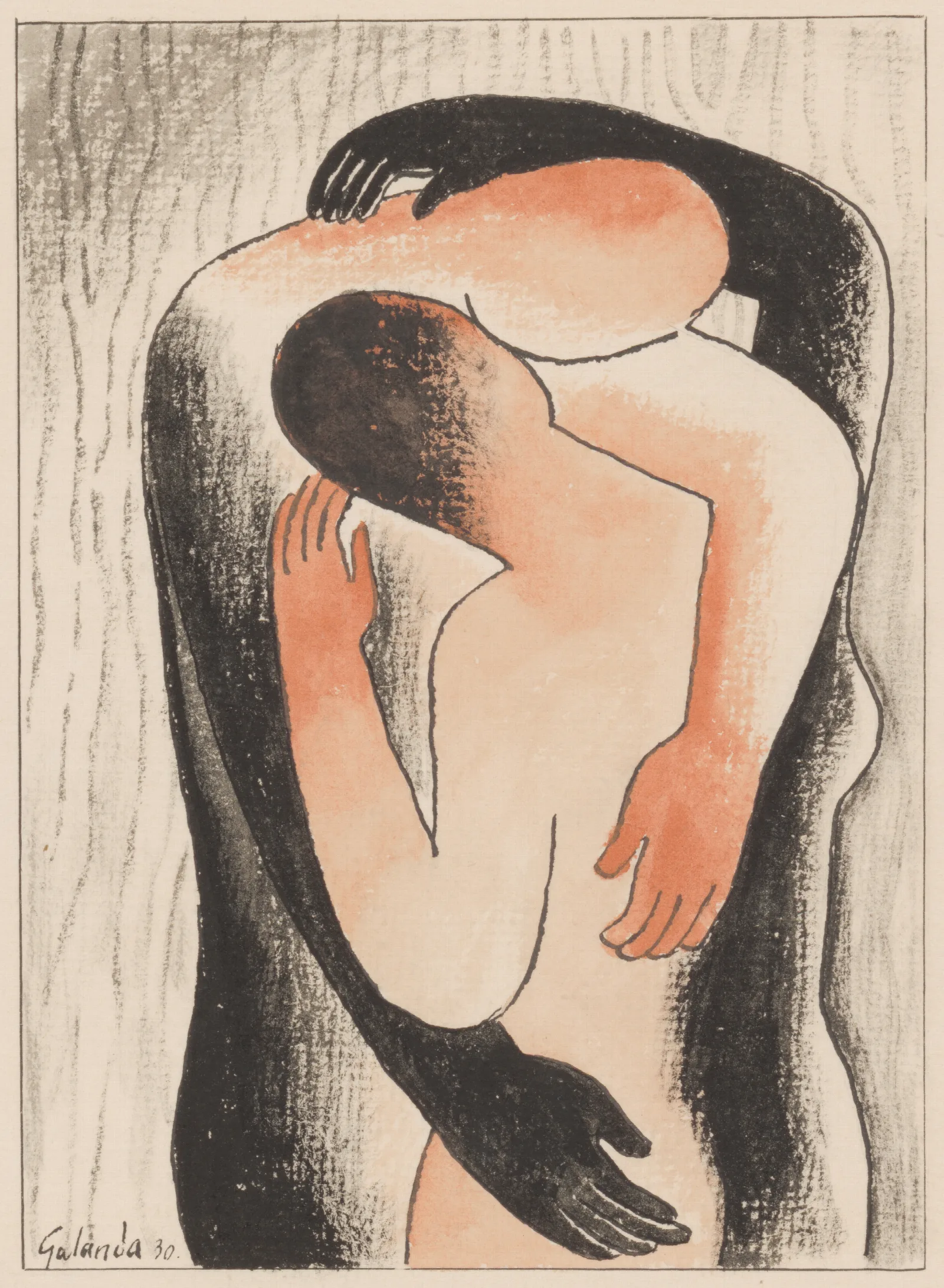Embrace Wall Art by Mikuláš Galanda - Canvas Print