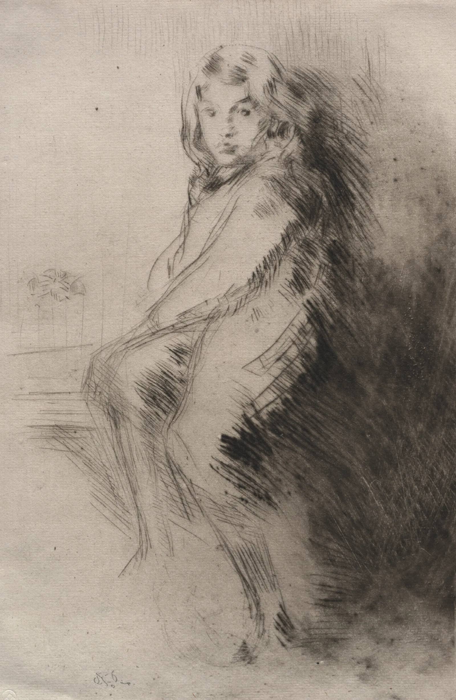 The Boy Wall Art by James Abbott McNeill Whistler - Canvas Print