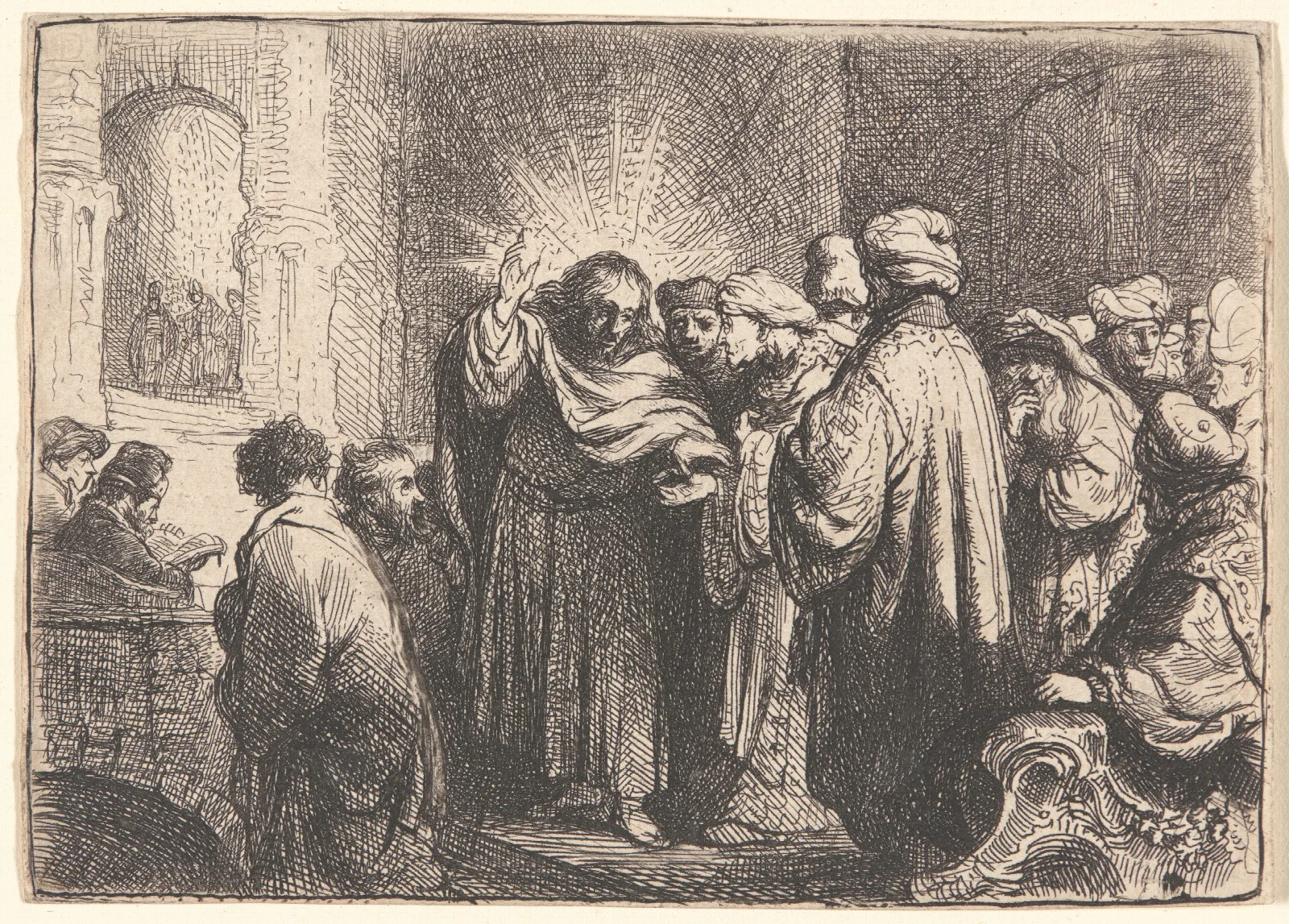 The Tribute Money 9 Wall Art by Rembrandt van Rijn - Canvas Print