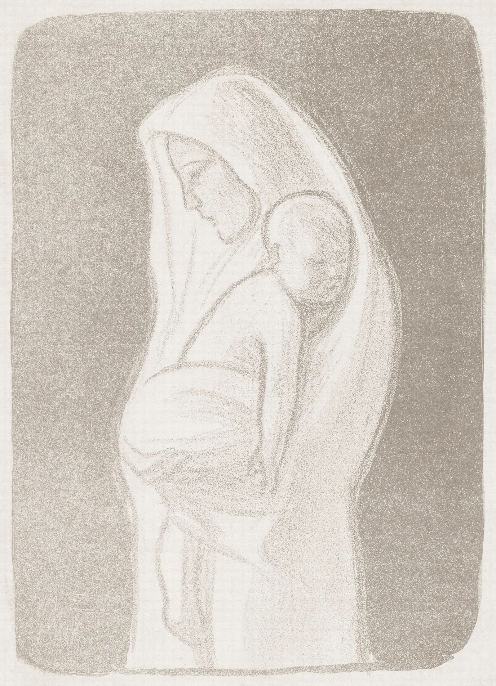 Mother 4 Wall Art by Magnus Enckell - Canvas Print