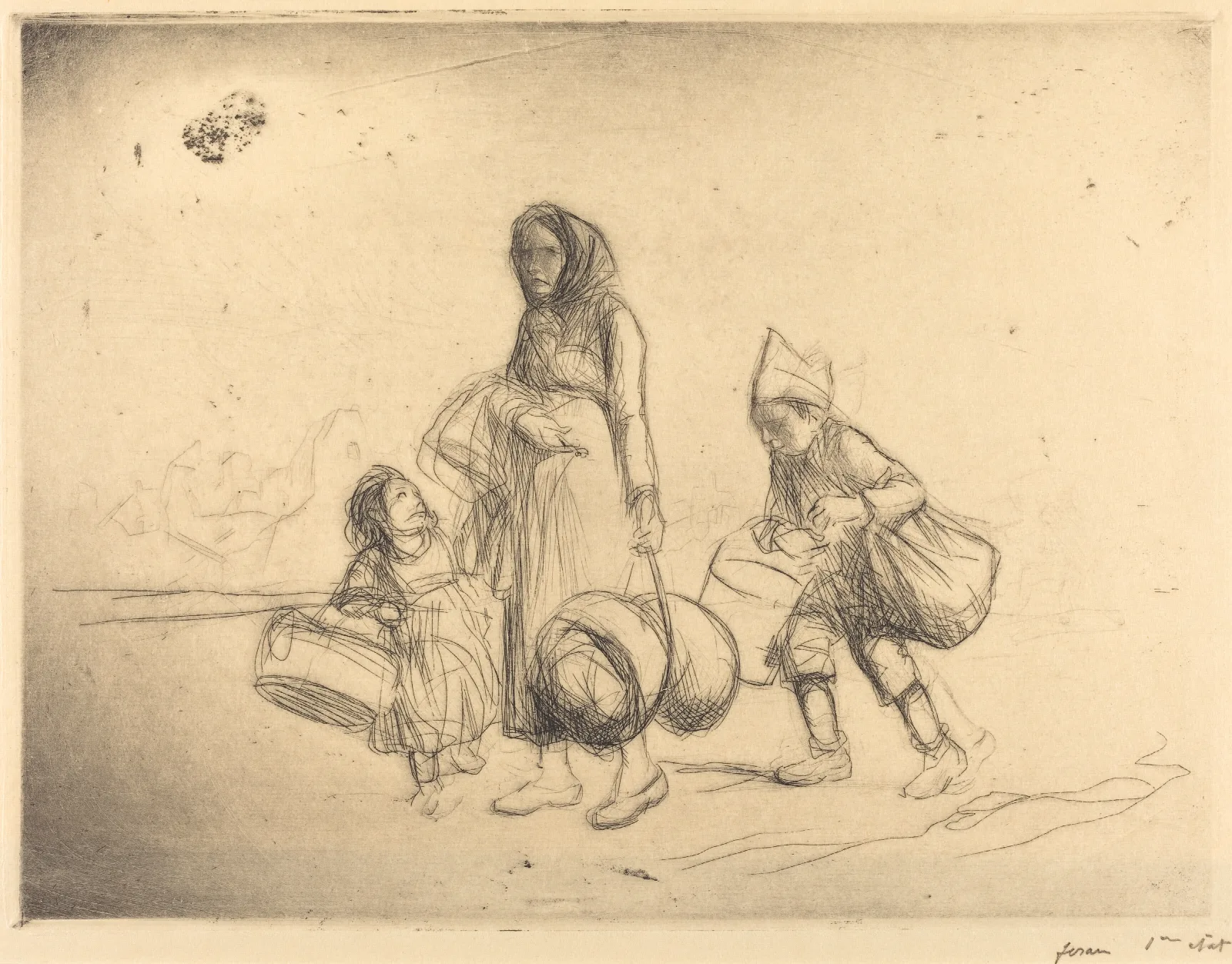 The Return Home Wall Art by Jean-Louis Forain - Canvas Print
