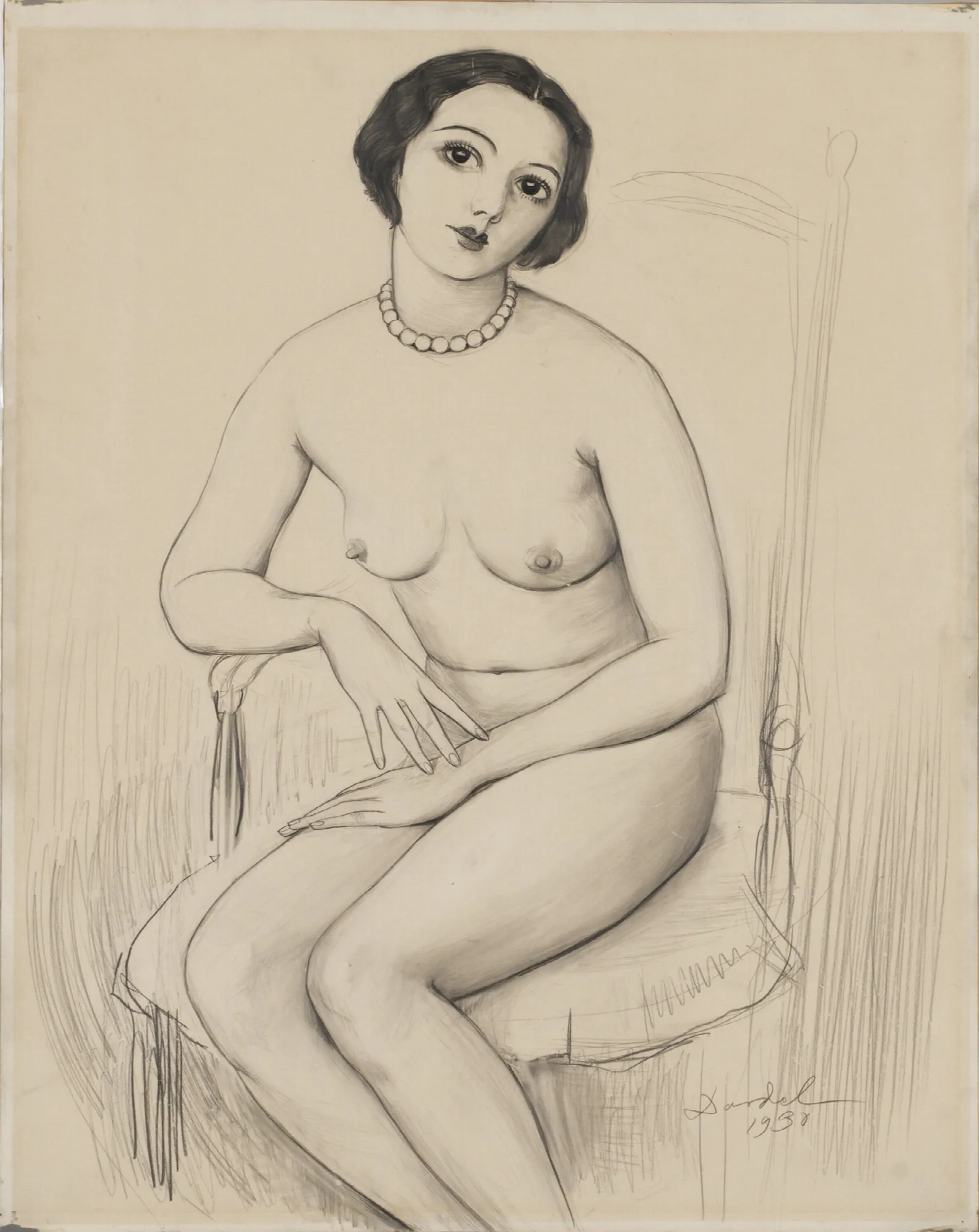 Armeniska Wall Art by Nils Dardel - Canvas Print