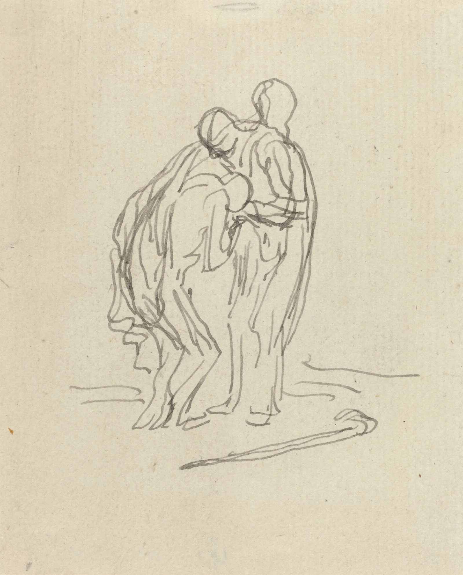 The Prodigal Son V Wall Art by Honoré Daumier - Canvas Print