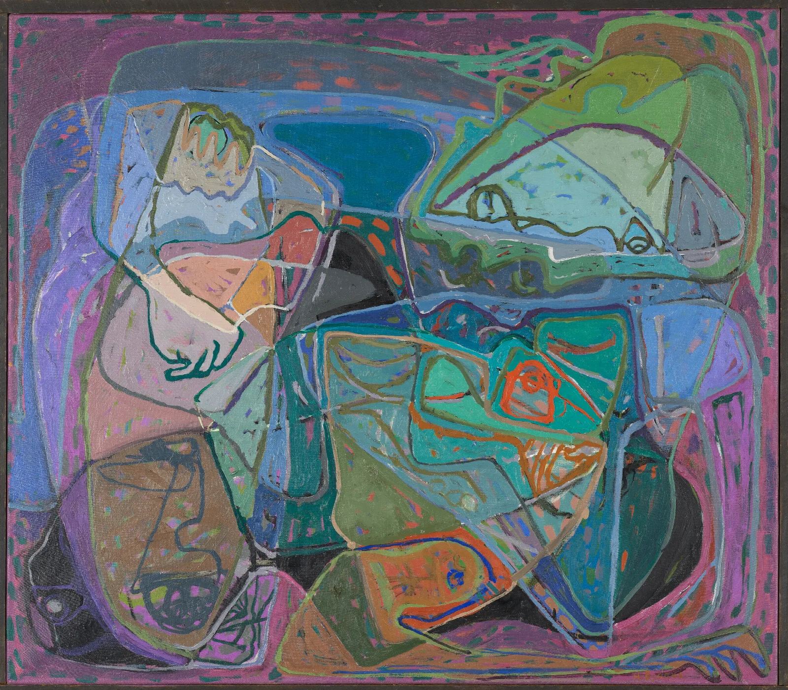 Anatomy Wall Art by Wassily Kandinsky - Canvas Print
