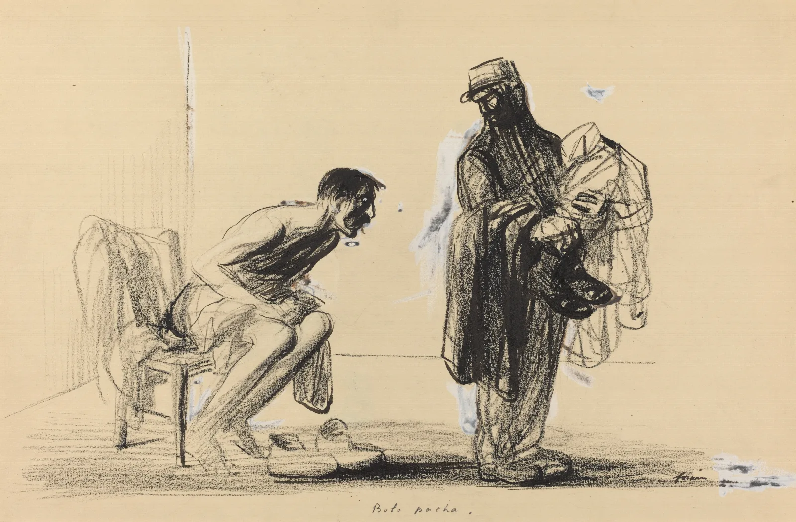 Bolo Pacha Wall Art by Jean-Louis Forain - Canvas Print