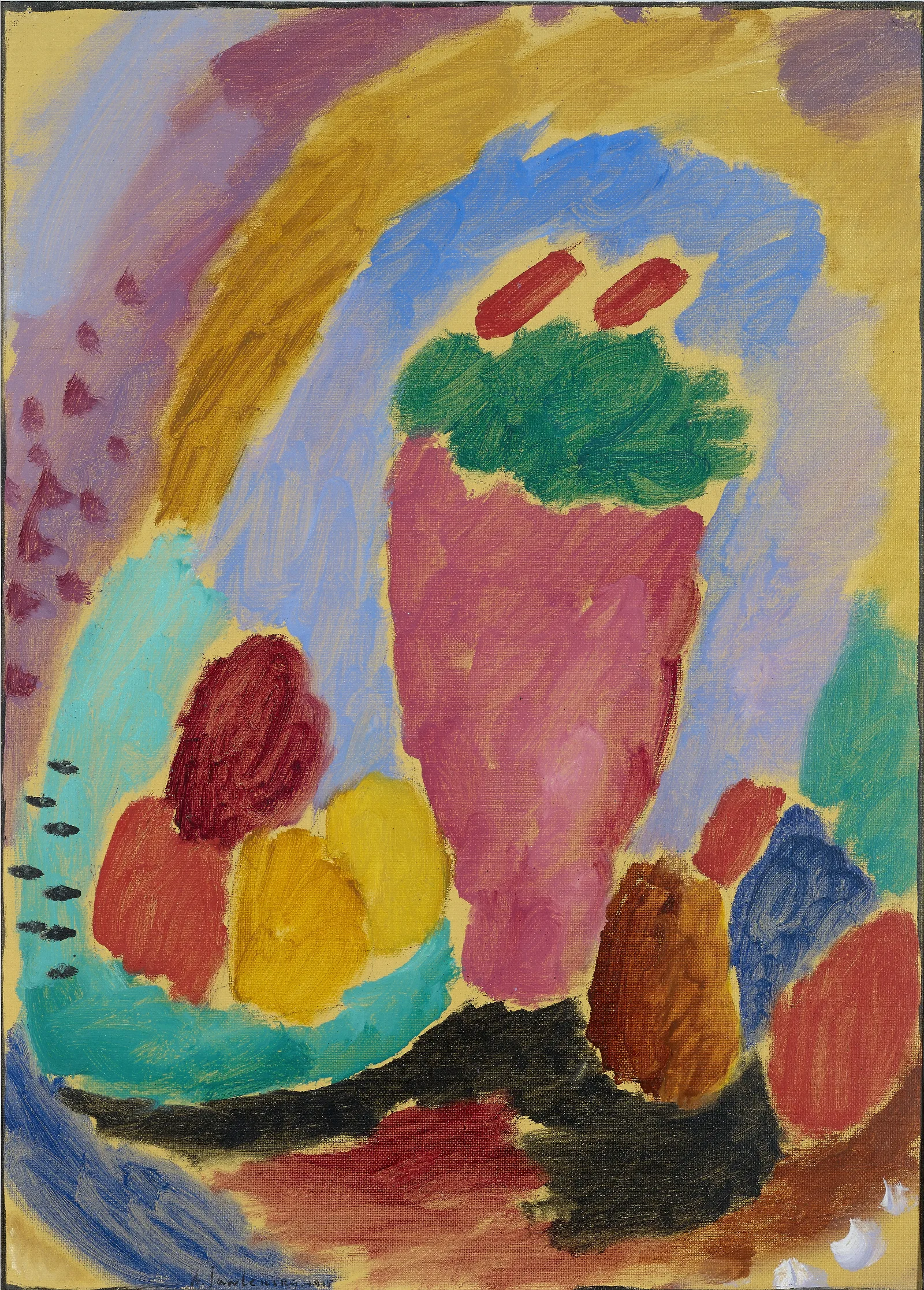Still Life 30 Wall Art by Alexej von Jawlensky - Canvas Print