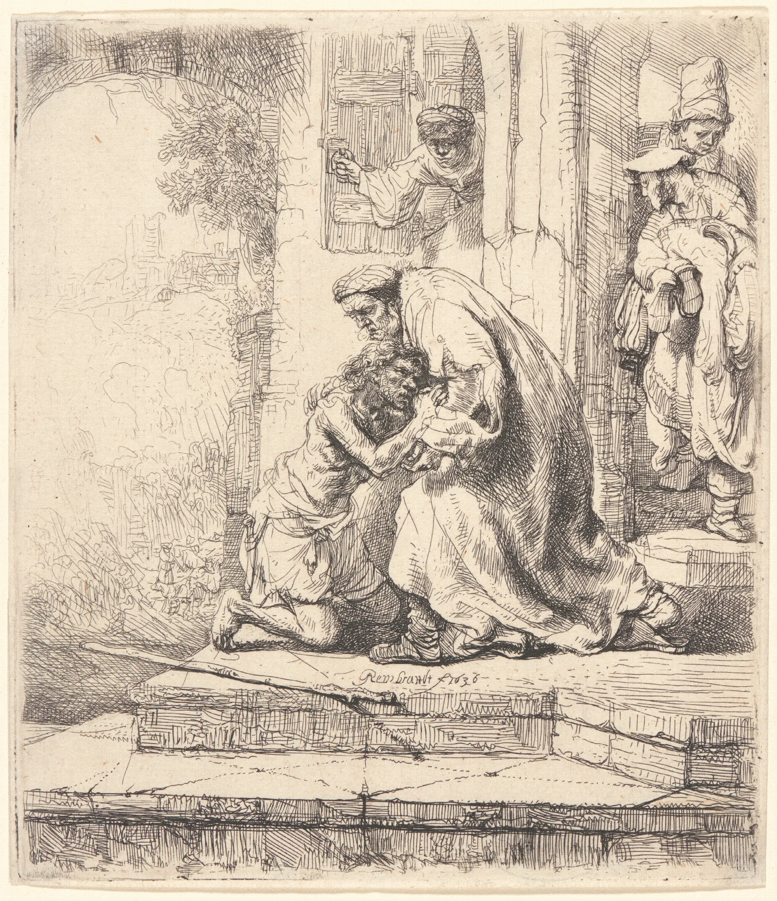 Return Of The Prodigal Son 3 Wall Art by Rembrandt van Rijn - Canvas Print