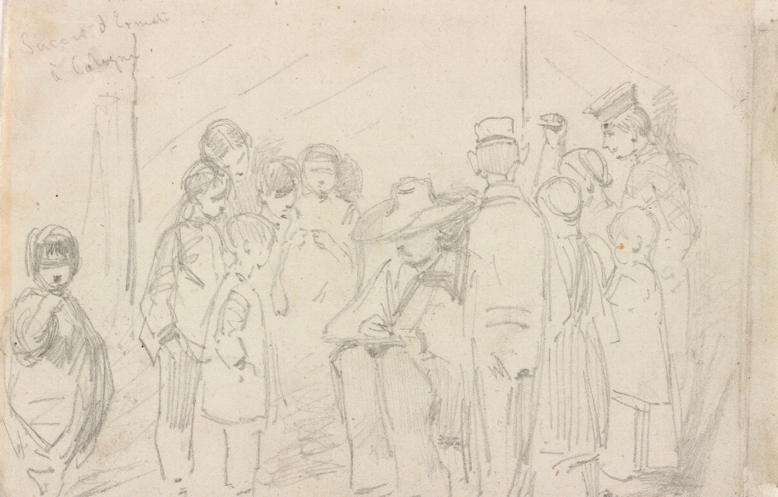 Succes Dernesti A Cologne Wall Art by James Abbott McNeill Whistler - Canvas Print