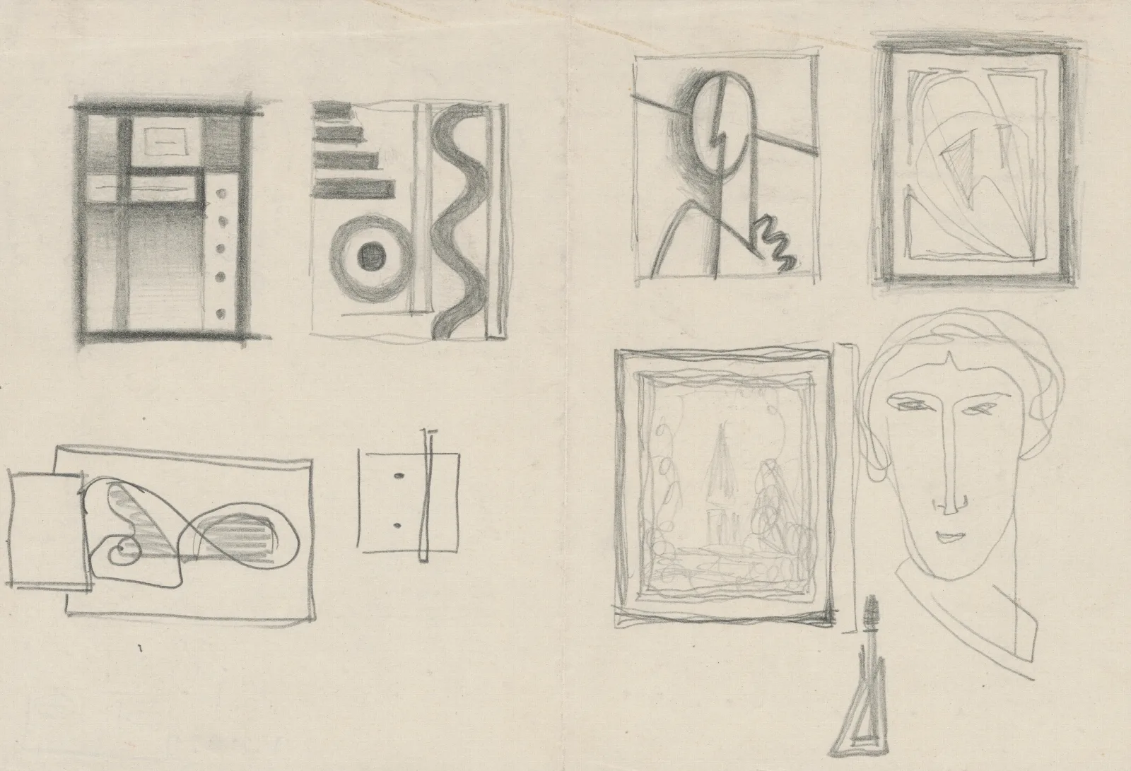 Small Studies Wall Art by Mikuláš Galanda - Canvas Print