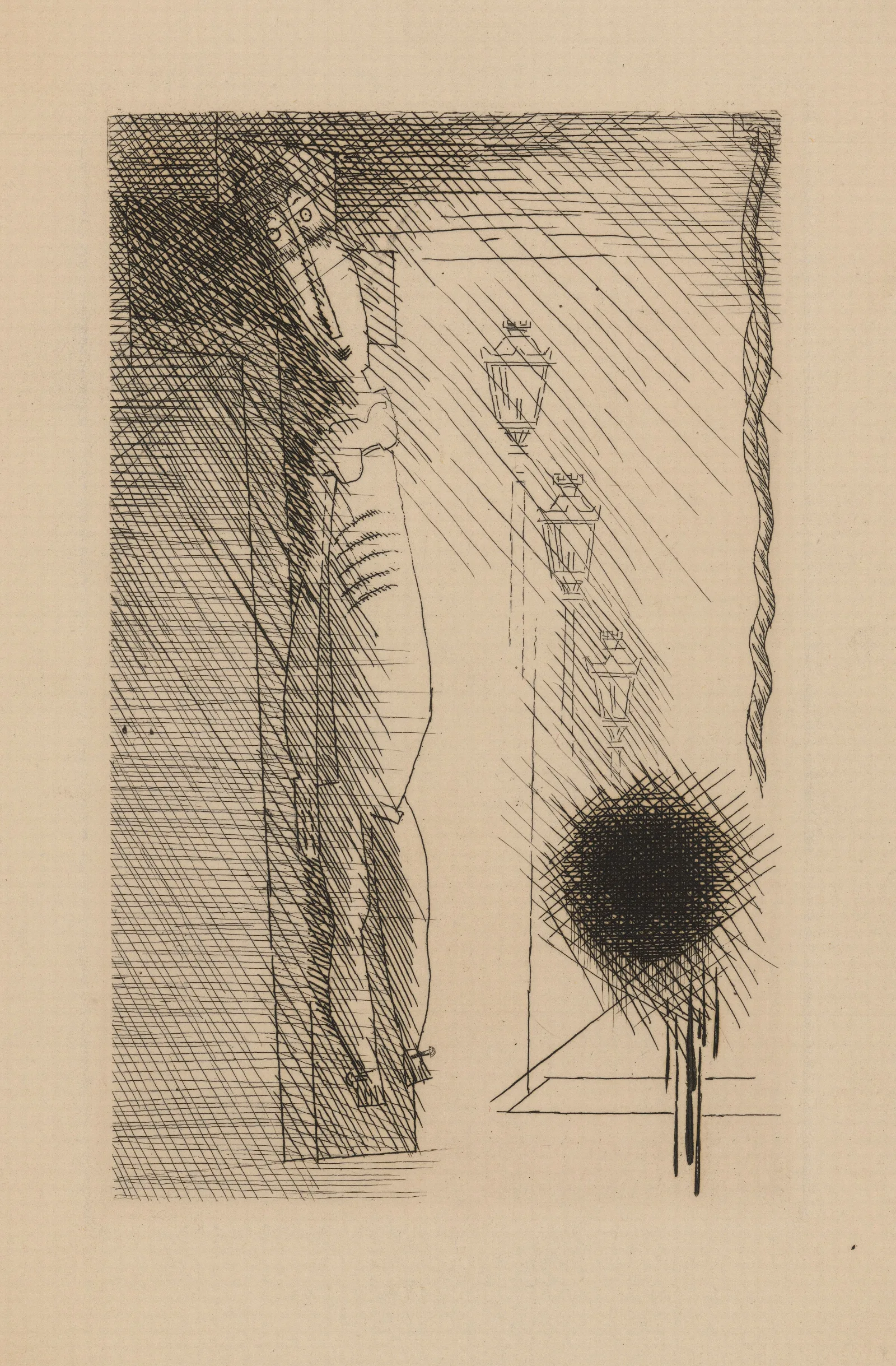 Zone 2 Wall Art by Louis Marcoussis - Canvas Print