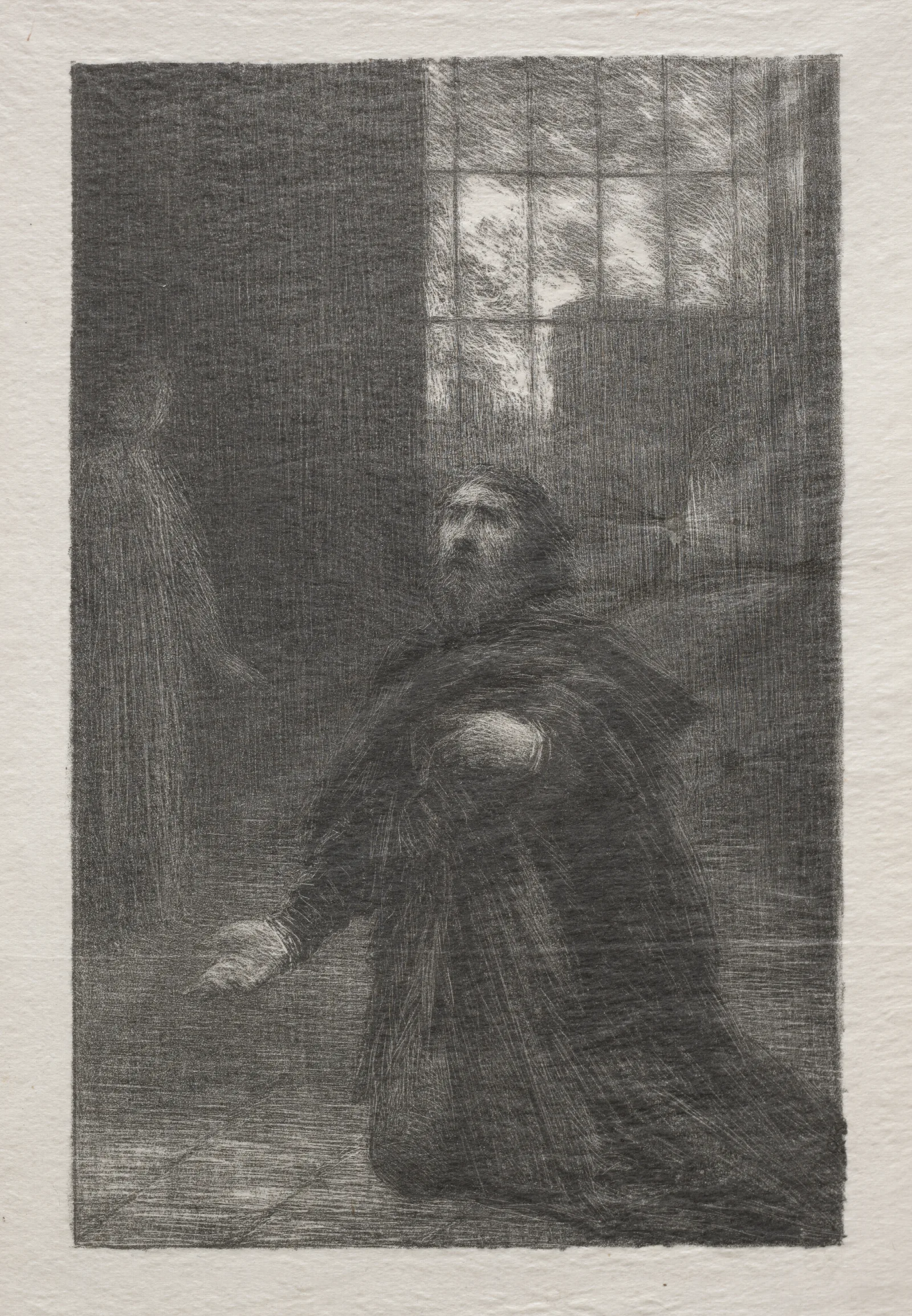 Rienzi Act V Rienzis Prayer Wall Art by Henri Fantin-Latour - Canvas Print
